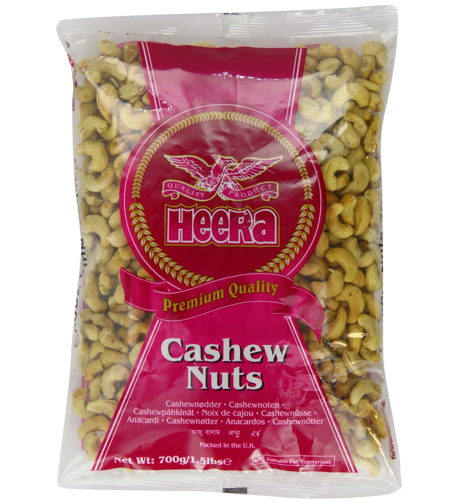 Heera Cashew Nuts 700 g - Buy Online on GoSupps.com