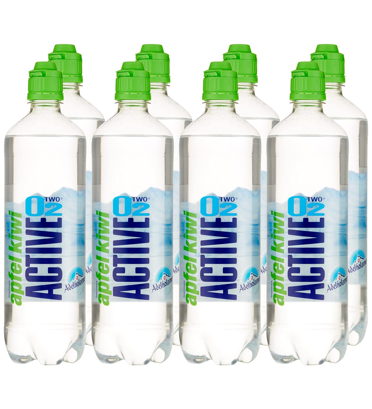 Active O2 Apple Kiwi 8 Pack - Refreshing Disposable 750 ml Beverages for International Shipping - Buy Online on GoSupps.com