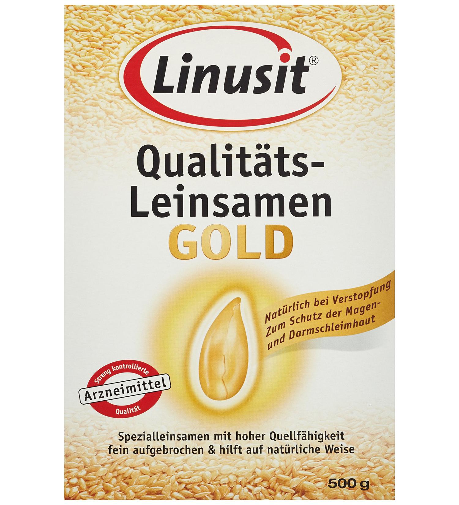  Linusit Linusit Gold Flax Seeds 5 x 500g - Buy Online on GoSupps.com