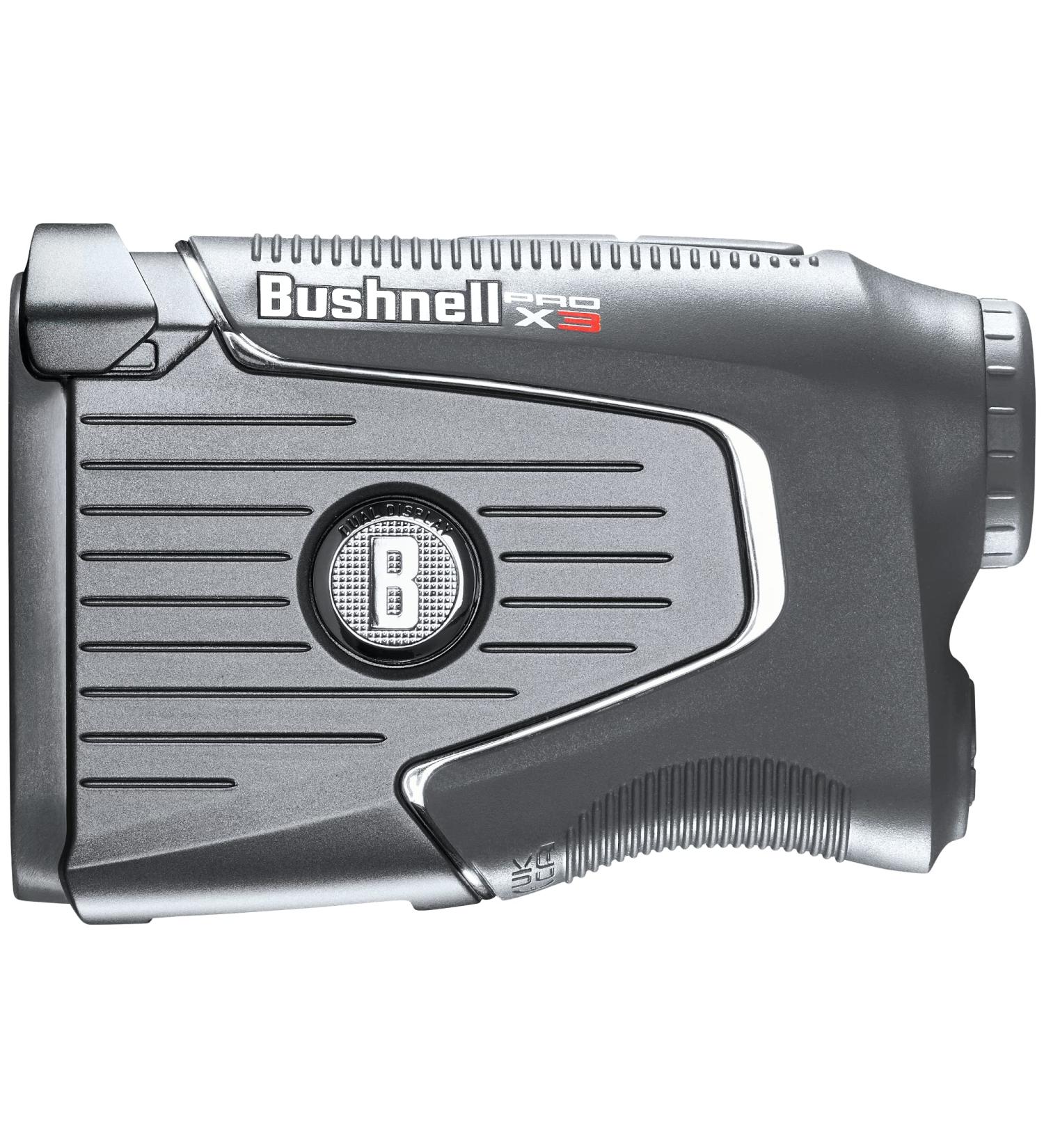 Bushnell Pro X3 Golf Laser Rangefinder | Waterproof, Slope + Elements Compensation, Dual Display - Buy Online on GoSupps.com