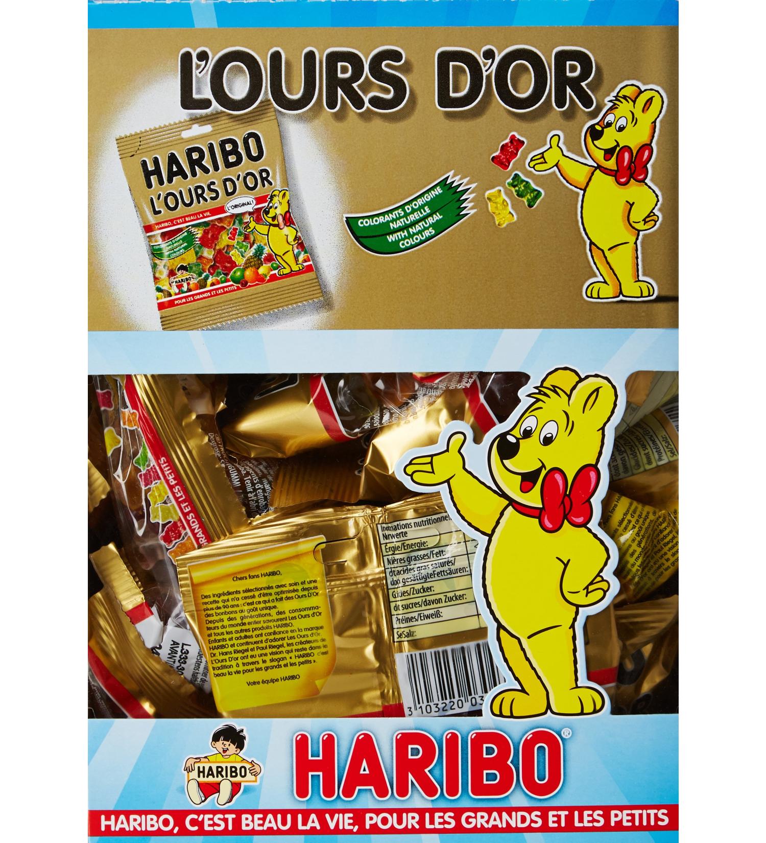 Haribo Golden Bear Jelly Candy 40g x 30 Sachets - Buy Online on GoSupps.com