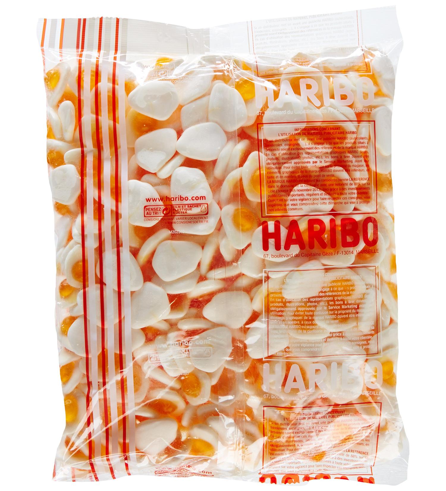 Haribo Fried Eggs Jelly Candy 1.5 kg - Buy Online on GoSupps.com