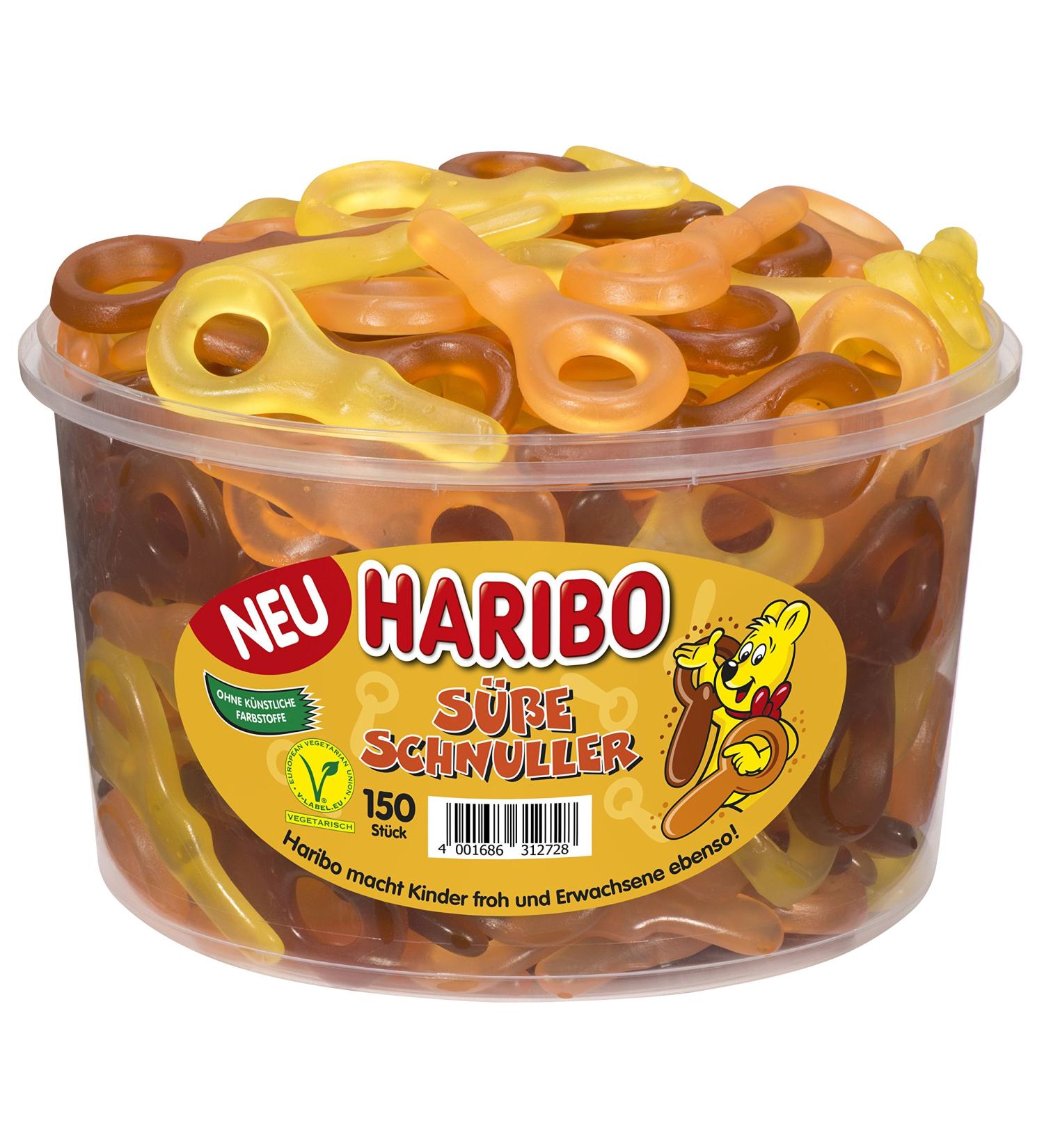 Haribo Sucettes sucr es 150 pi ces en bo te ronde