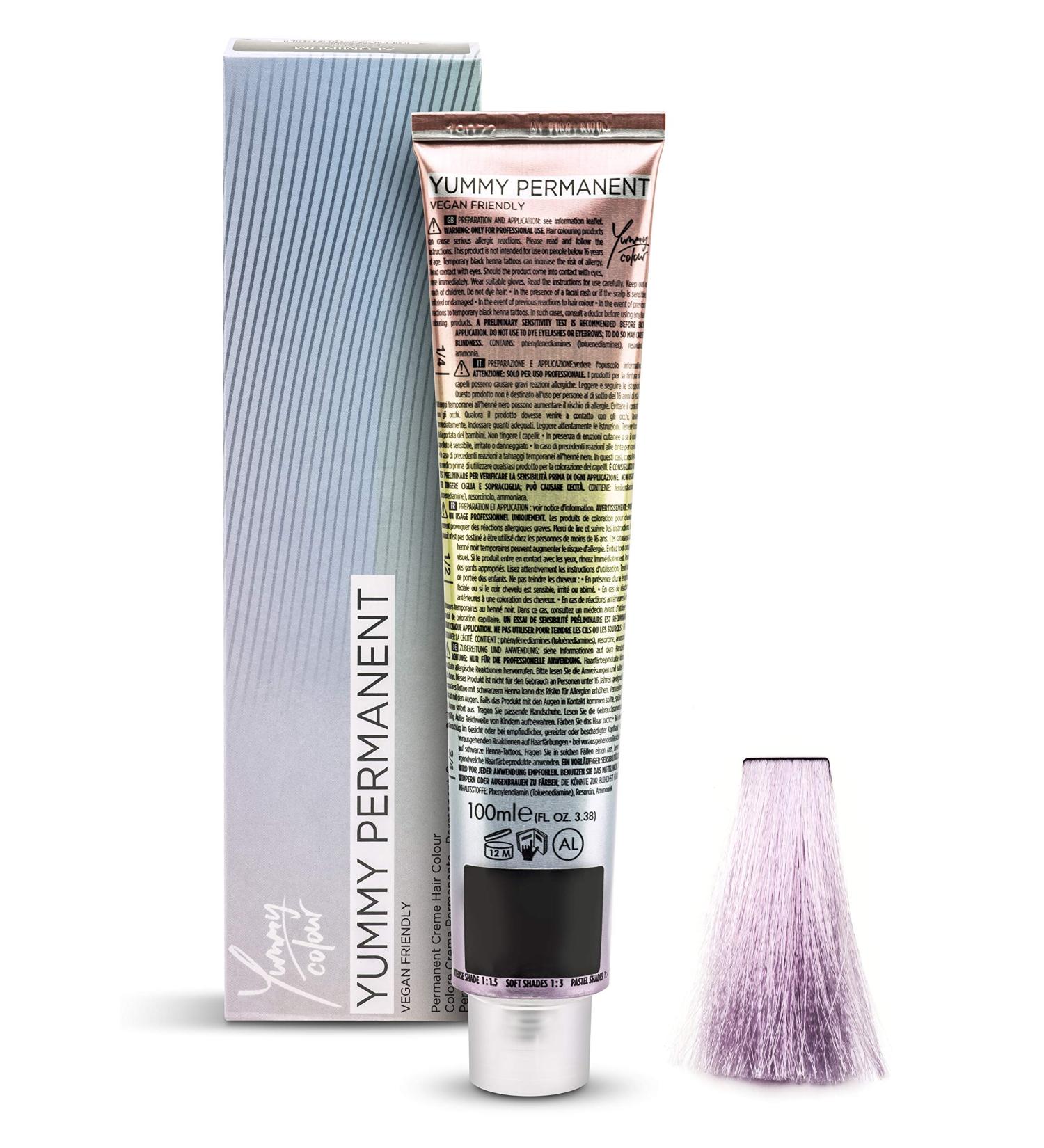 Stargazer Stargazer Professional Permanent Vegan Formula by Yummy Color with Organic Wheat Extract/Argan Oil Pastel Tulip Shade