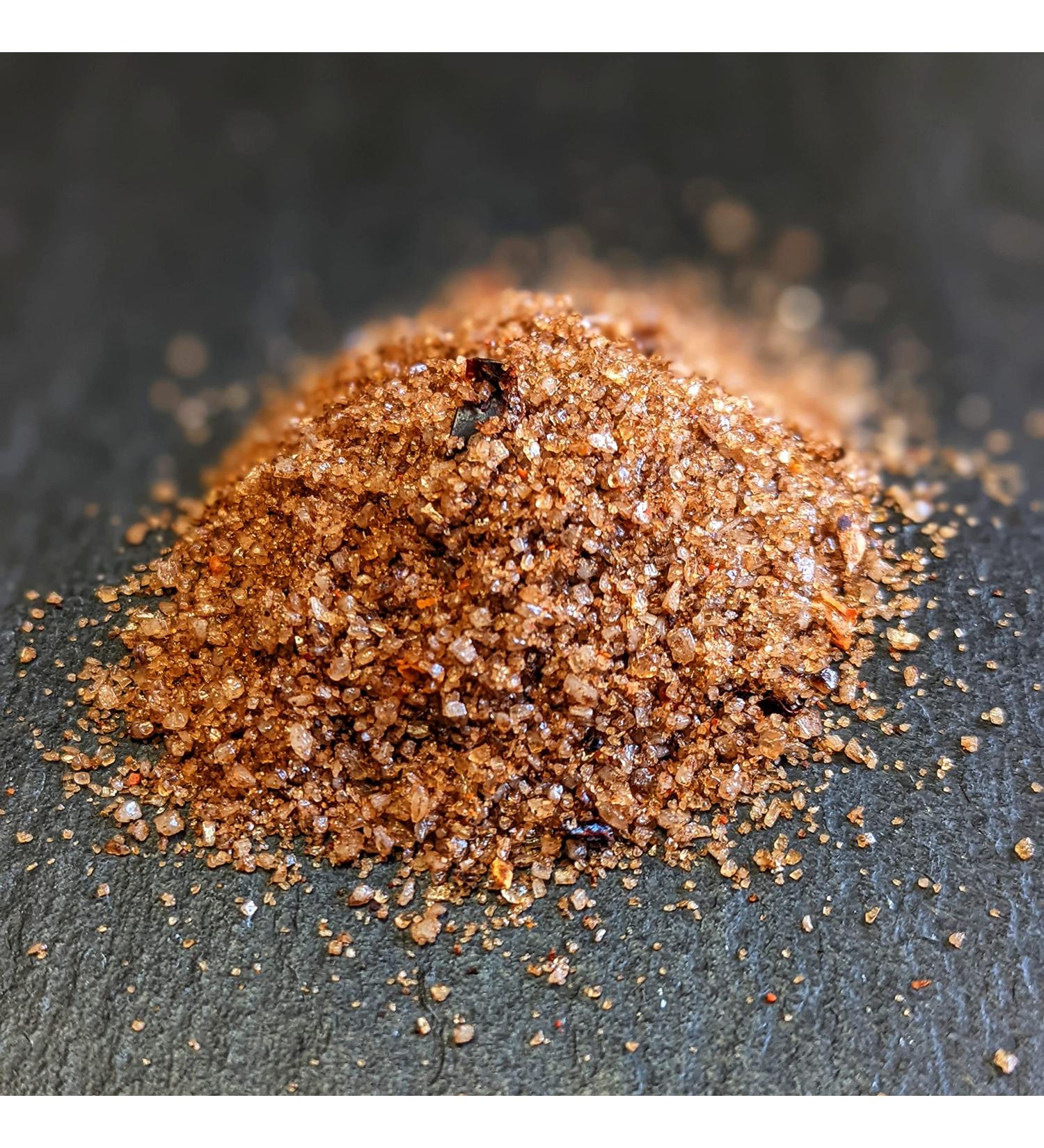 Smoked Bacon Sea Salt Organic All Natural Gourmet Spices and Herbs 6 oz (Smoked Bacon Chipotle)