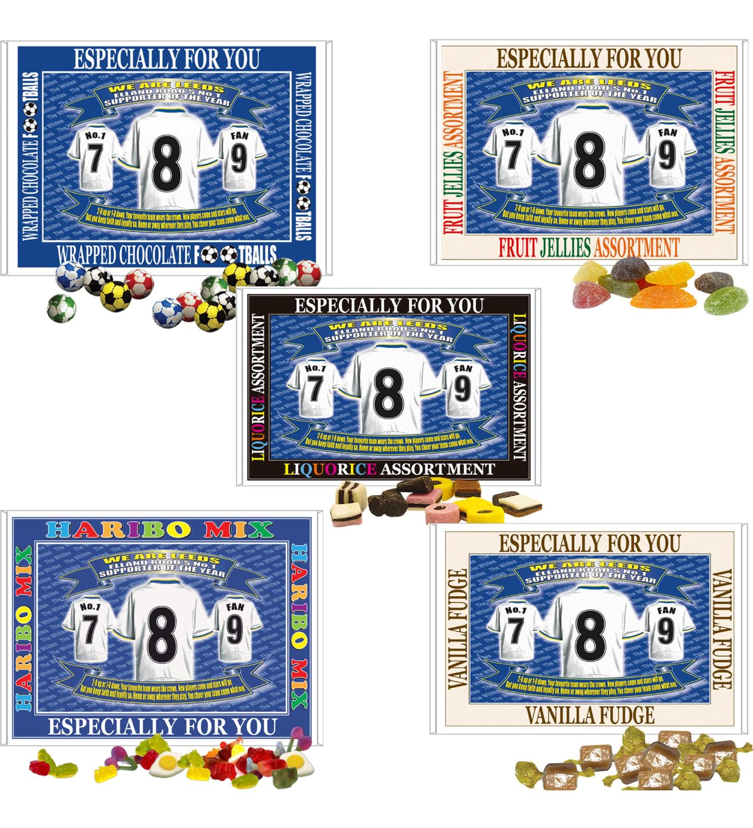 Leeds U Football Shirt Gift Boxed Sweets - Buy Online on GoSupps.com