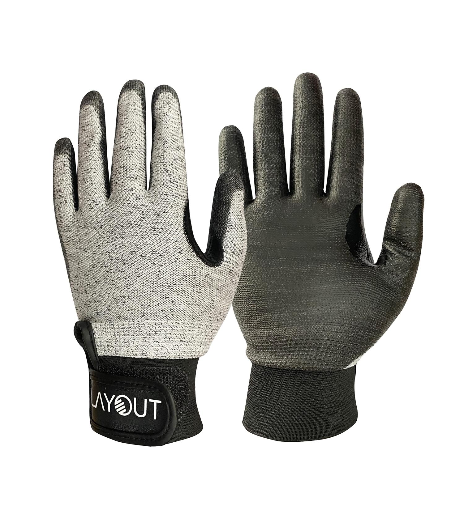 Layout Lite Ultimate Frisbee Gloves - Seamless Design - Medium-Large (One Pair) - Buy Online on GoSupps.com