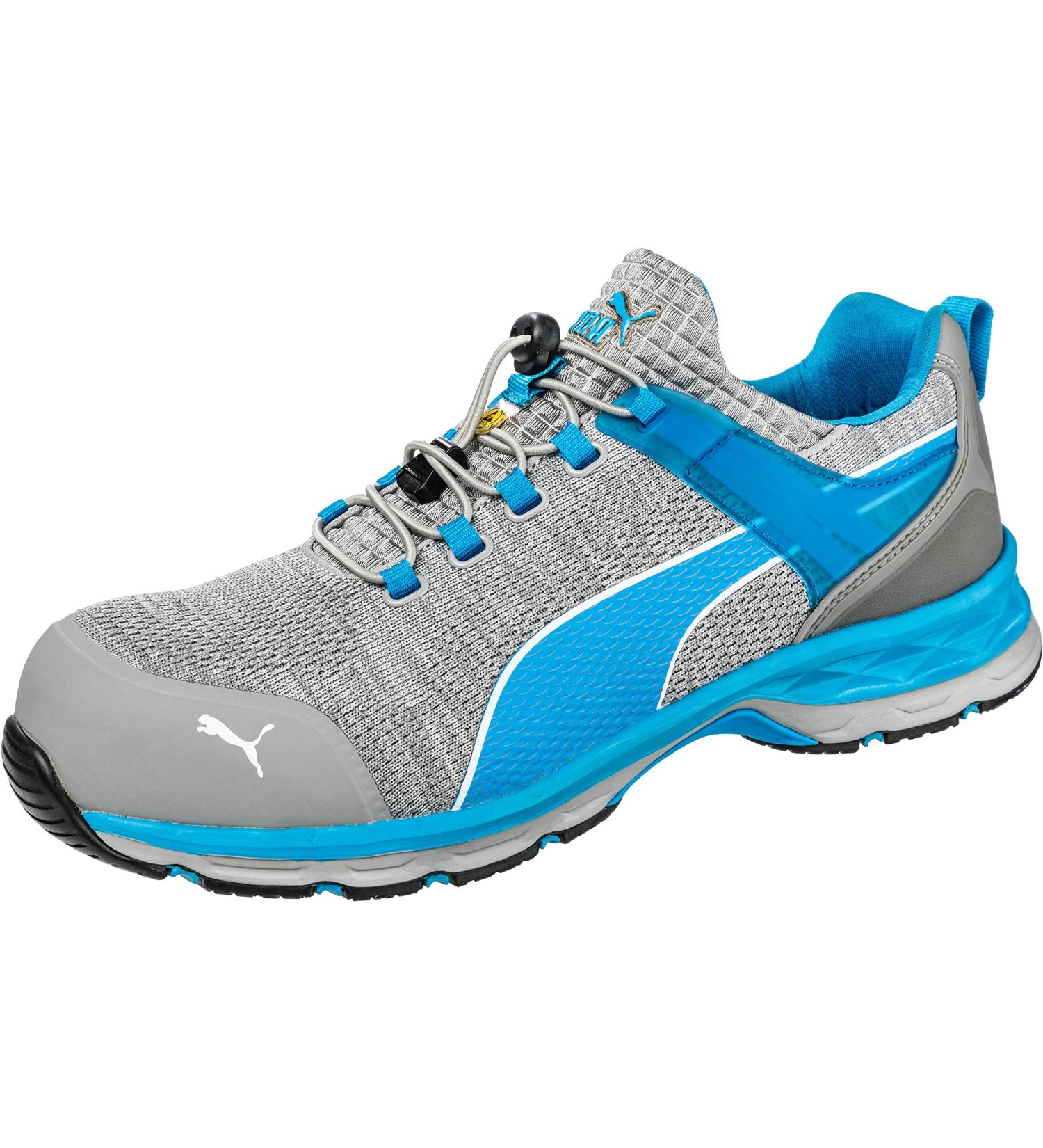 PUMA Unisex Xcite Grey Low Athletics Shoe 39 EU - Stylish and Comfortable Grey Blue Sneakers for International Shipping - Buy Online on GoSupps.com
