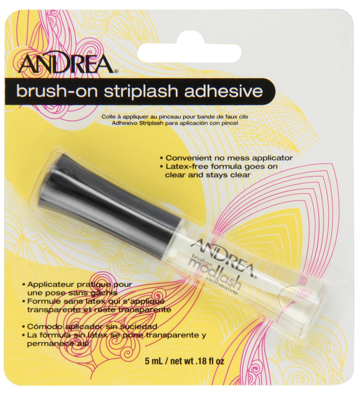Andrea Brush On Lash Adhesive - Strong Hold Lash Glue for Perfect Lash Application - Buy Online on GoSupps.com