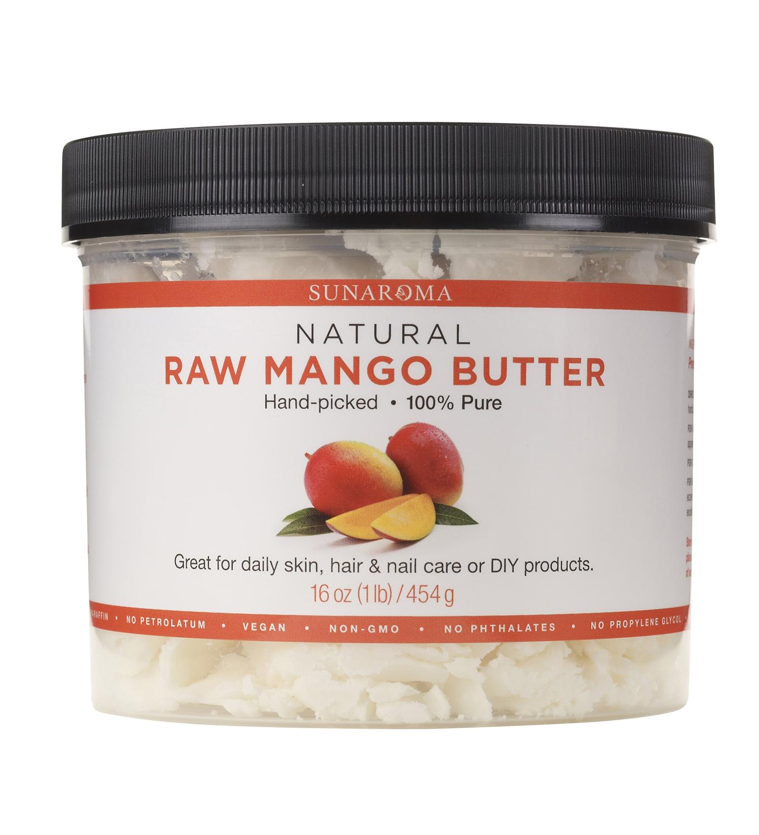 Sunaroma Mango Butter Body Butters for Skin & Hair - Nourishing Moisturizer - Shop Internationally - Buy Online on GoSupps.com