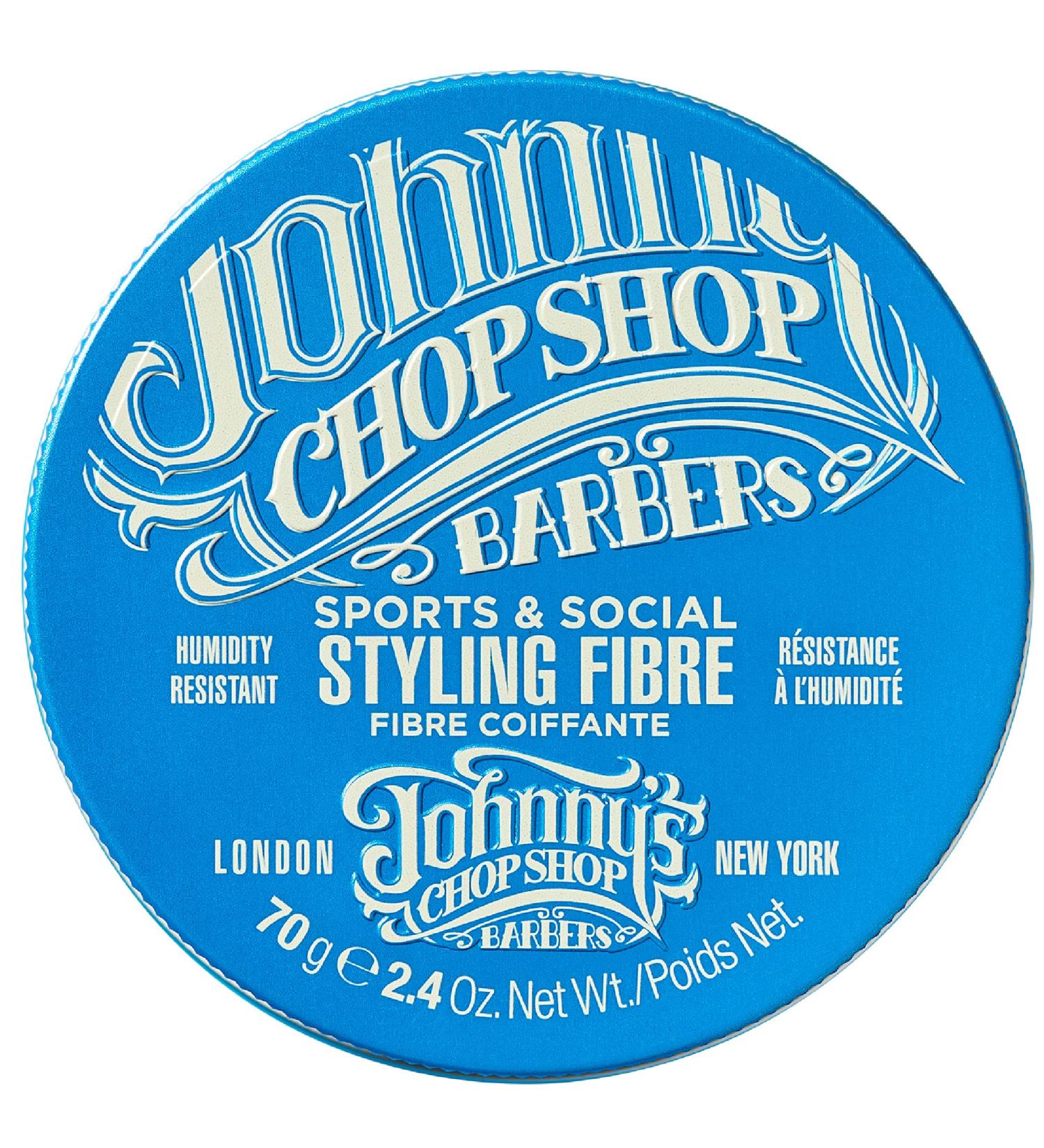 Johnny's Chop Shop Sports & Social Fibre Strong Hold Gel Paste with Beeswax - 2.4 oz - Buy Online on GoSupps.com