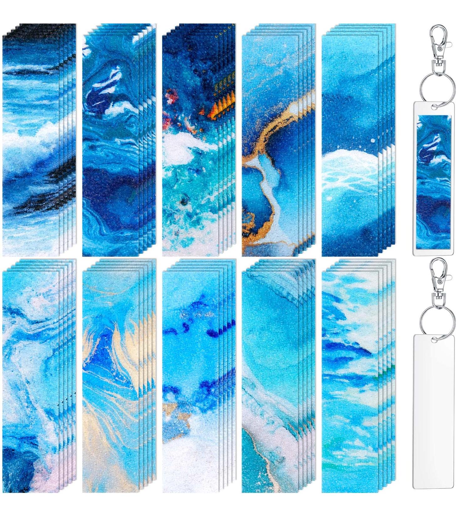 55 Pcs Calm Stickers Anxiety Sensory Kit - Ocean Style Sensory Strips for Stress Relief - Buy Online on GoSupps.com