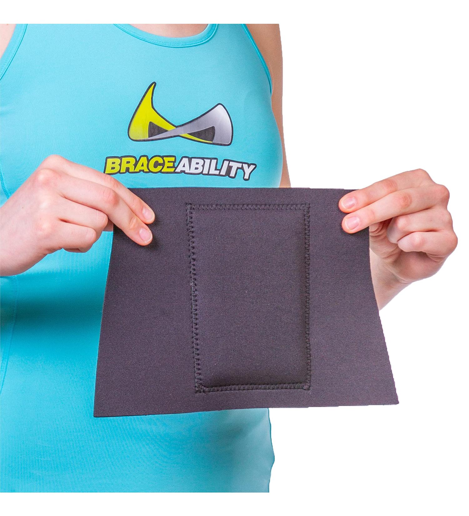 Neoprene Foam Pressure Pad Insert for Back Brace -Comfortable Lumbar Padding for Back Support & Pain Relief - Buy Online on GoSupps.com