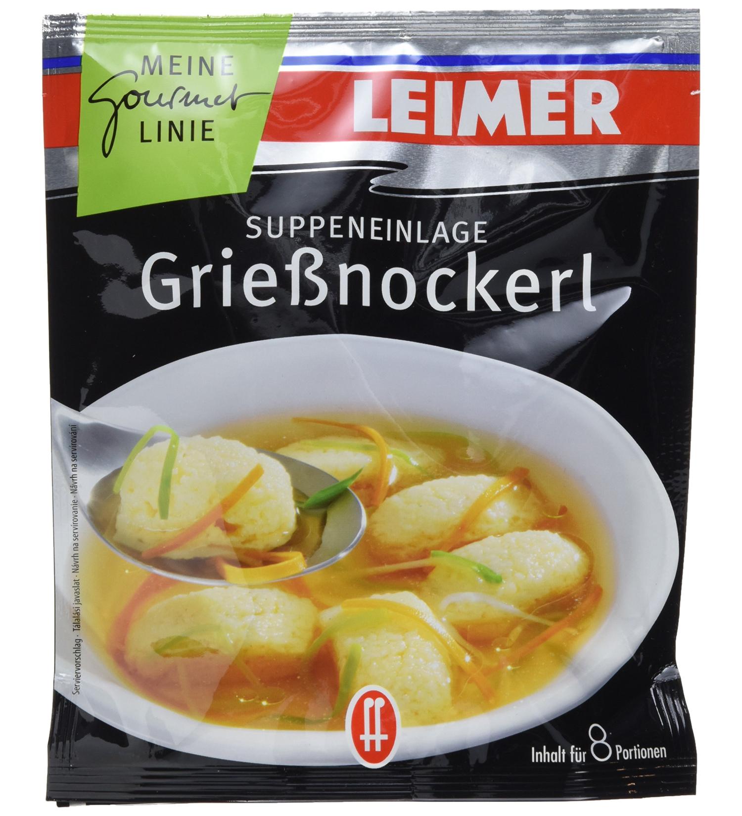 Leimer Semolina Dumplings - Pack of 5 (5 x 100g) | Authentic European Cuisine | International Shipping Available - Buy Online on GoSupps.com