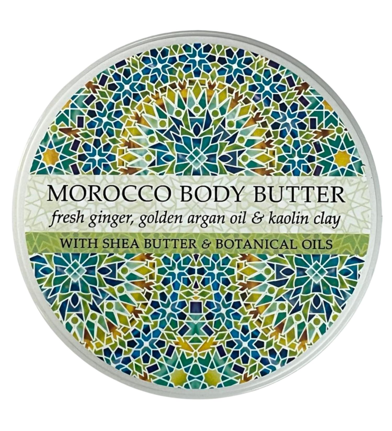 Greenwich Bay Trading Destination Body Butter 8oz | Luxurious Moisturizing Cream | Enriched with Shea Butter & Essential Oils for Deep Hydration | Perfect for Dry Skin | Travel-Friendly Morocco
