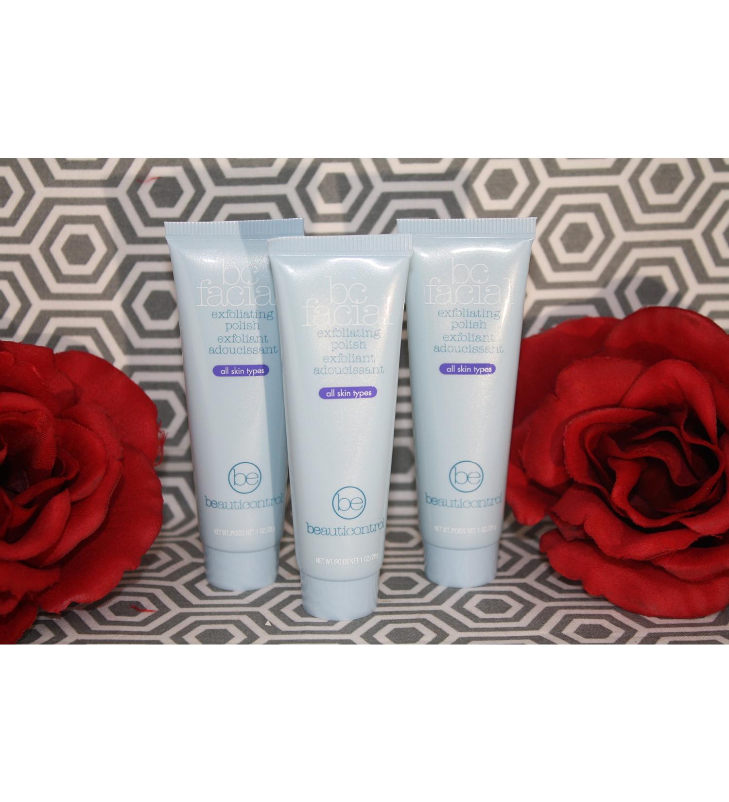Beauticontrol BC Facial Exfoliating Polish Mini - 3 pack (3 oz total)