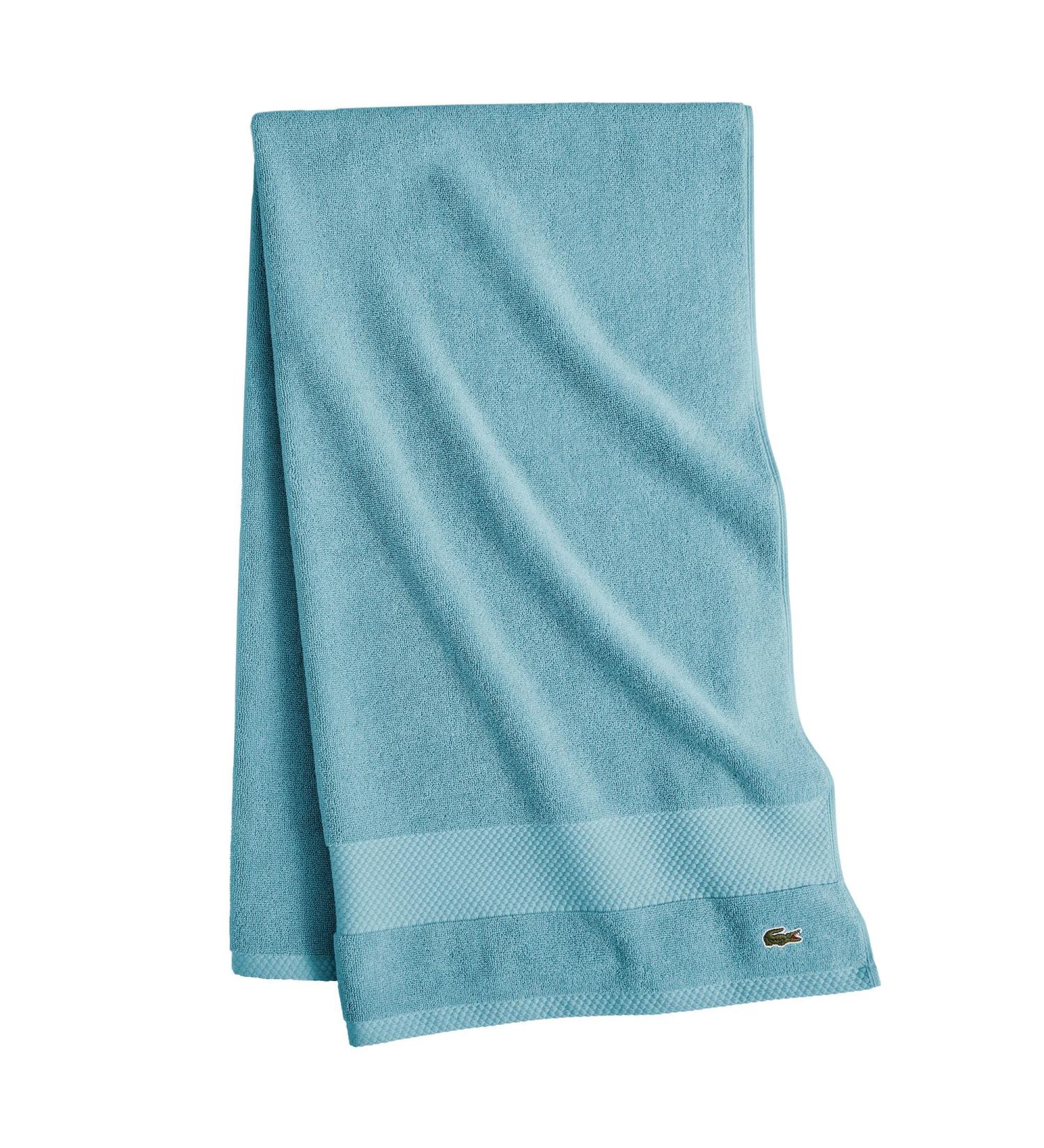 Lacoste Heritage Supima Cotton Bath Towel - Celestial 30x54 - Buy Online on GoSupps.com