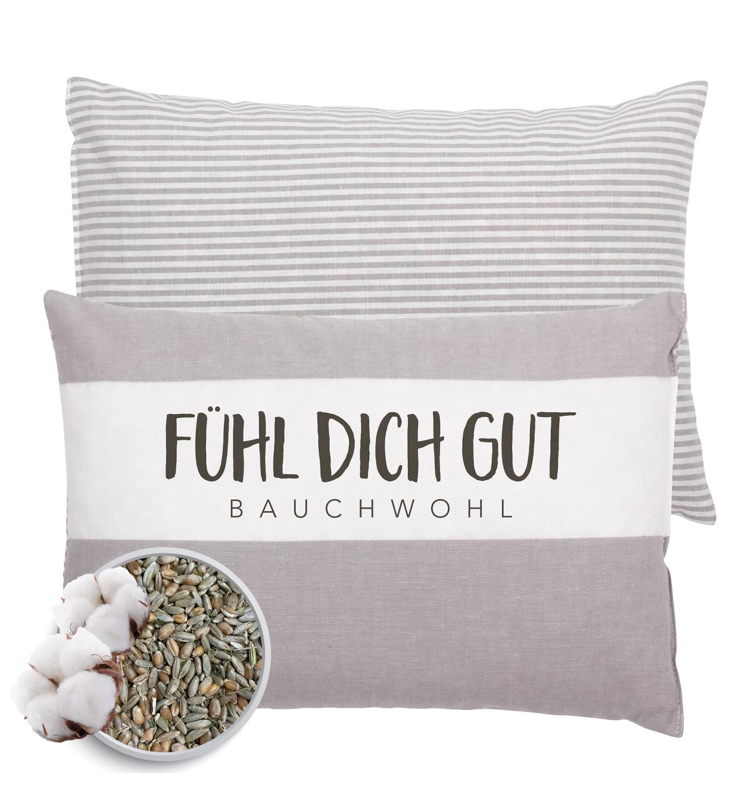 Herbalind Herbal Pillows - Aroma Grain Pillow for Belly Relief | 100% Cotton 20x30 cm | Yarrow Women's Mantle Anise Fennel & Chamomile - Buy Online on GoSupps.com