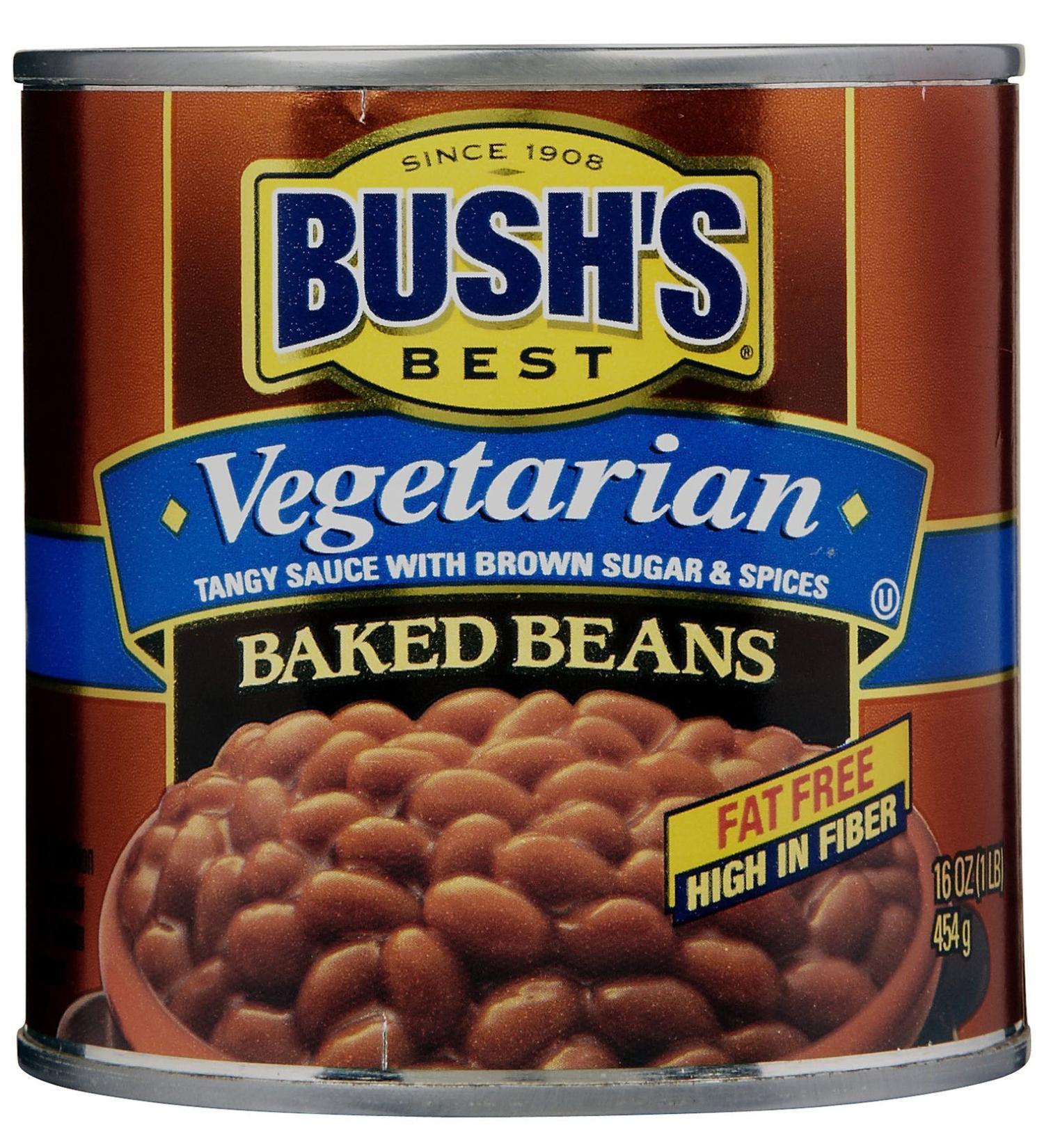BUSH'S BEST Baked Beans Vegetarian 454g 160z