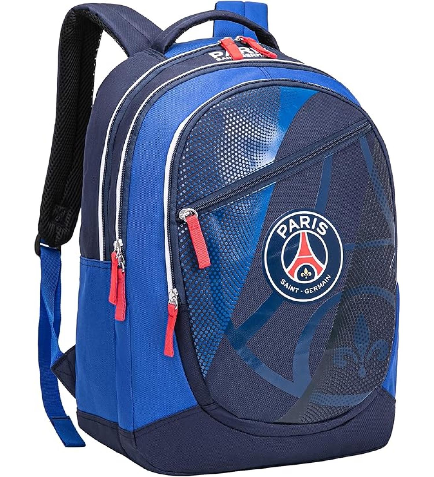 Official Paris Saint-Germain PSG School Backpack | 3 Compartment Design | International Shipping - Buy Online on GoSupps.com