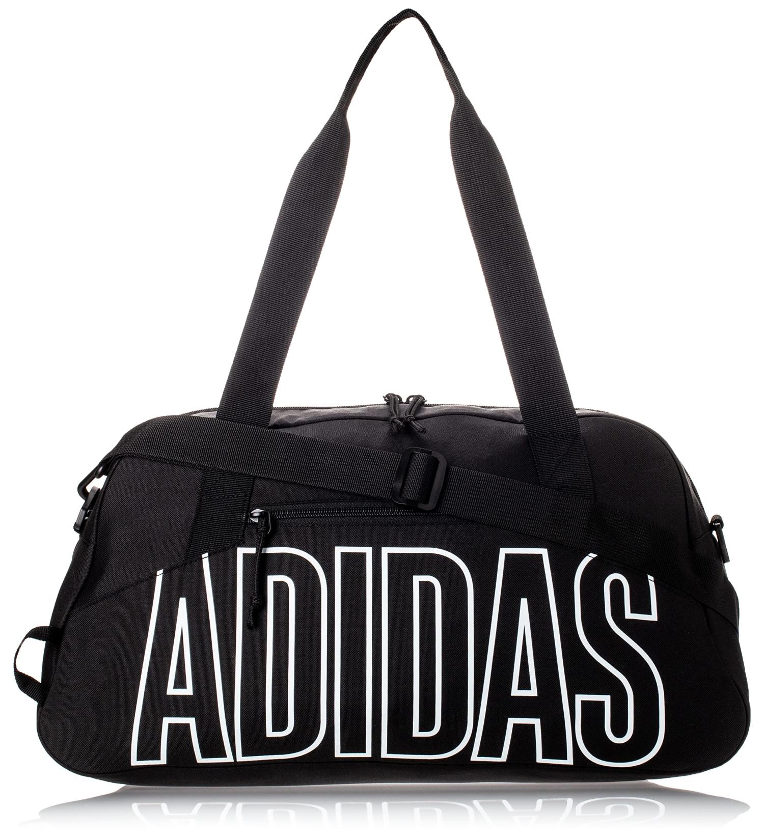 adidas Graphic Duffel Bag Black/White - One Size | Stylish & Functional - Buy Online on GoSupps.com