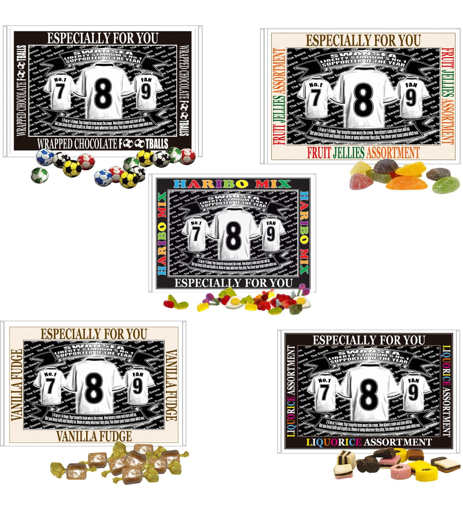 Swansea Football Shirt Gift Boxed Sweets - Buy Online on GoSupps.com