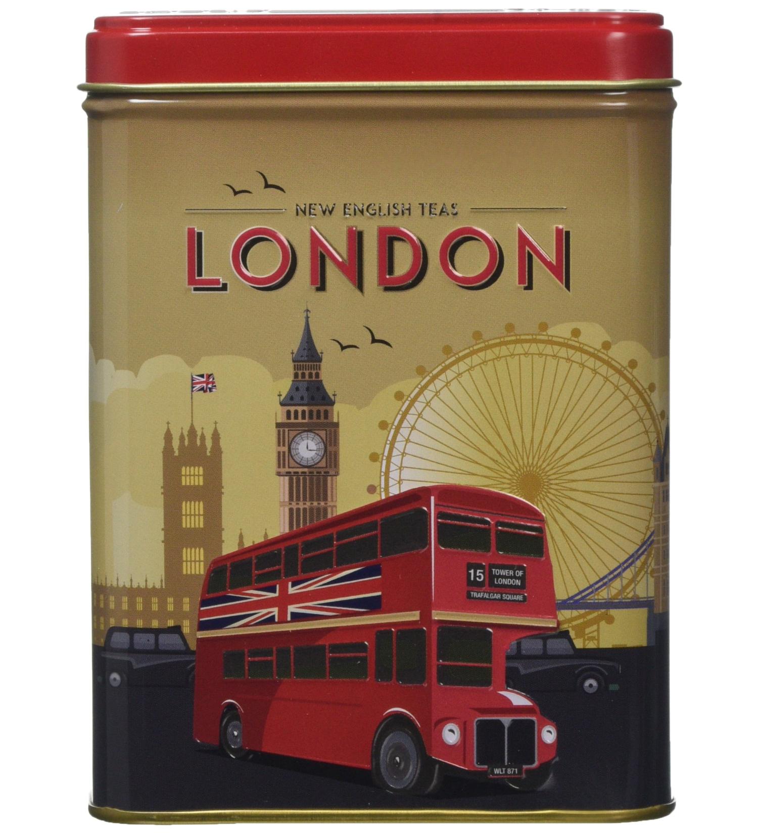 New English Teas London Travel Portrait Breakfast Teabags - 40 Count Pack - Buy Online on GoSupps.com