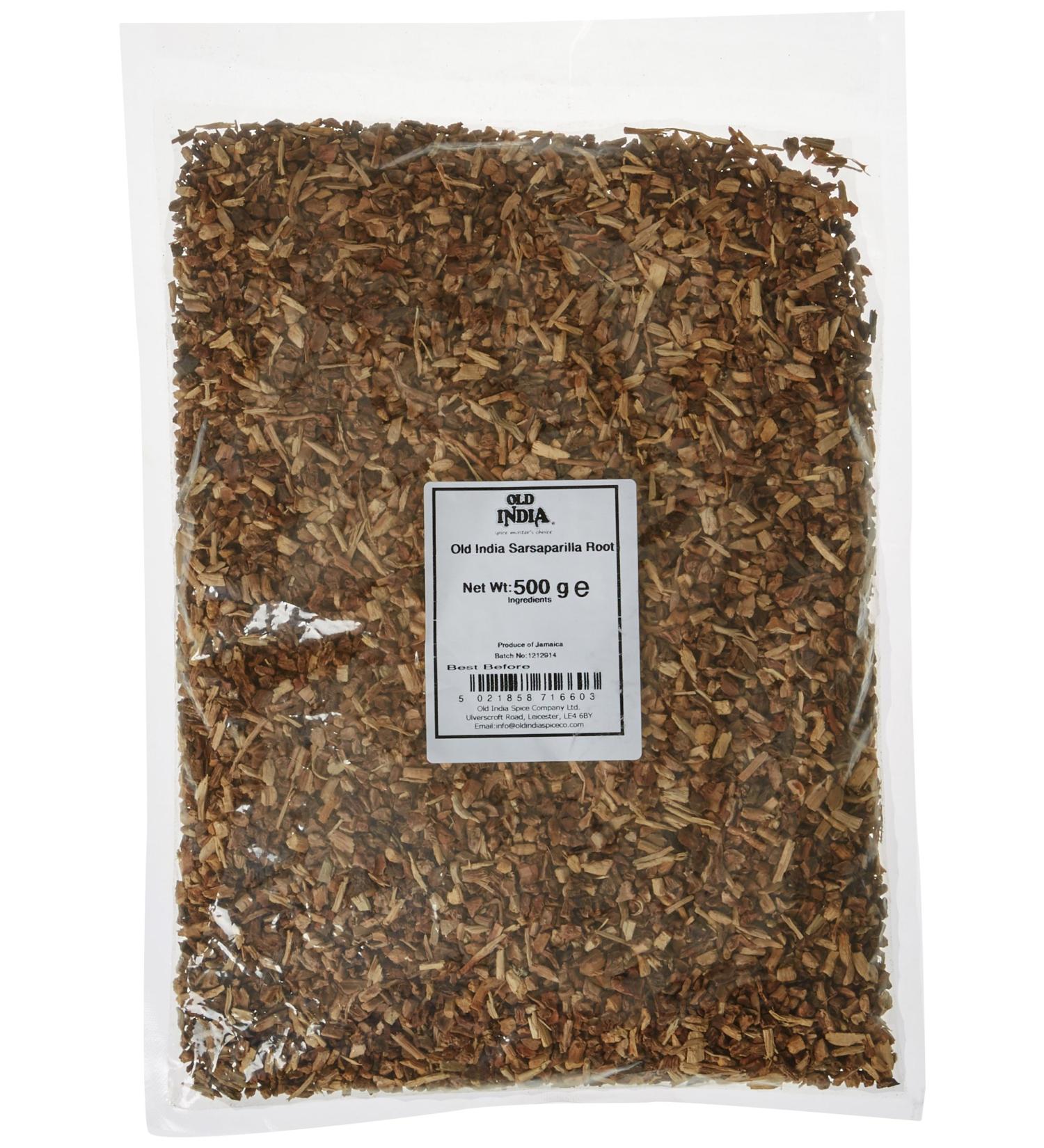 Old India Sarsaparilla Root 500g - Natural Herbal Supplement - Buy Online on GoSupps.com