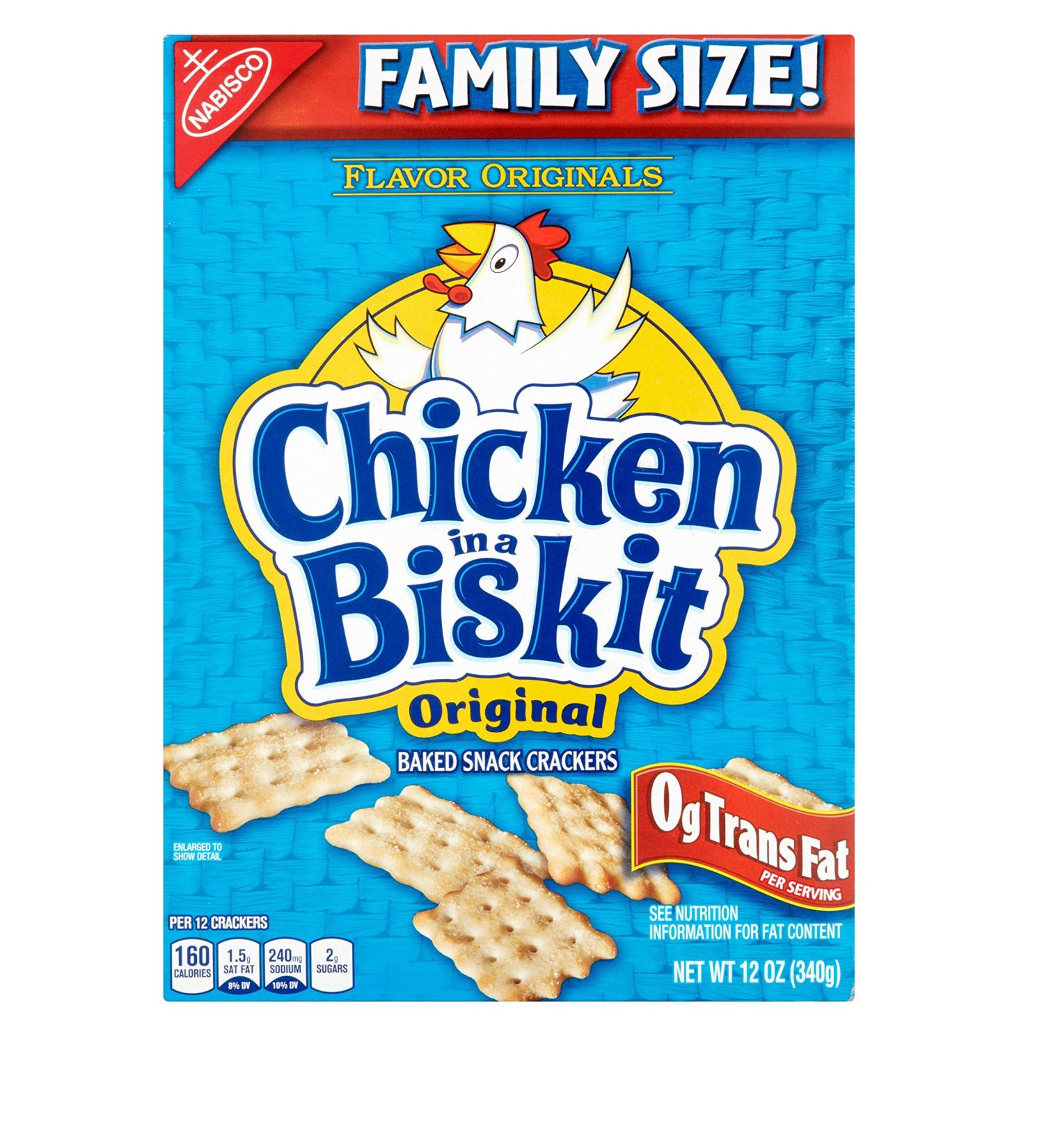 Nabisco Chicken in a Biskit Family Size 12 Oz. (2pk)