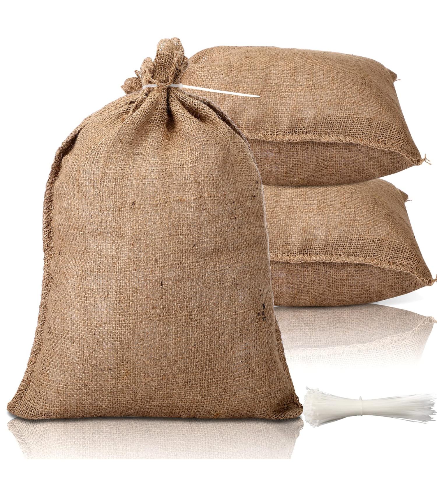 Jute sand bag sales