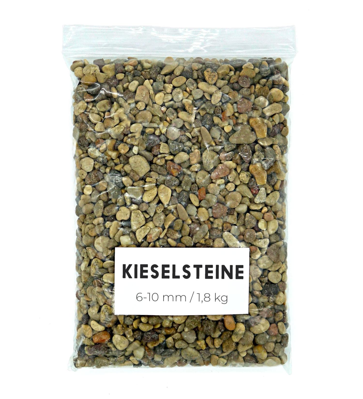 Landare Pebble Stones 1.8kg - Decorative Stones for Vases & Garden | Small Gravel (6-10mm) - Perfect for Home Decoration - Buy Online on GoSupps.com