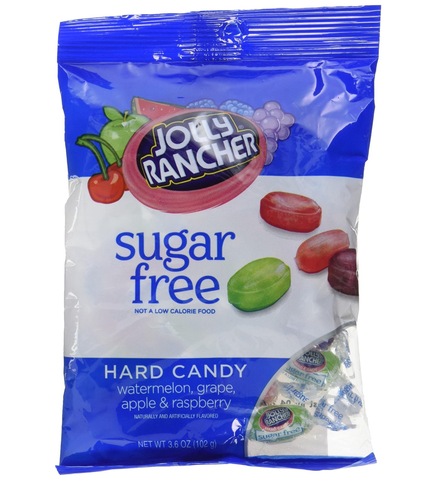 Hersheys Jolly Rancher sugar free hard candy peg bag assortment - 3.6 oz / bag 12 ea - Buy Online on GoSupps.com