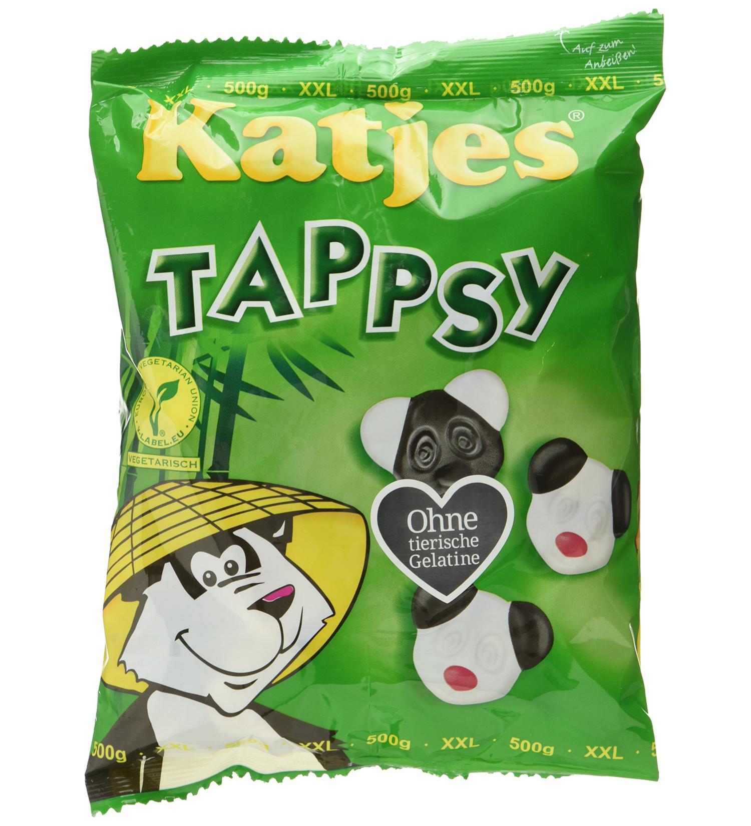 Buy Katjes Tappsy - Pack of 4 (4x 500g) | Delicious Vegan Licorice | International Shipping Available - Buy Online on GoSupps.com