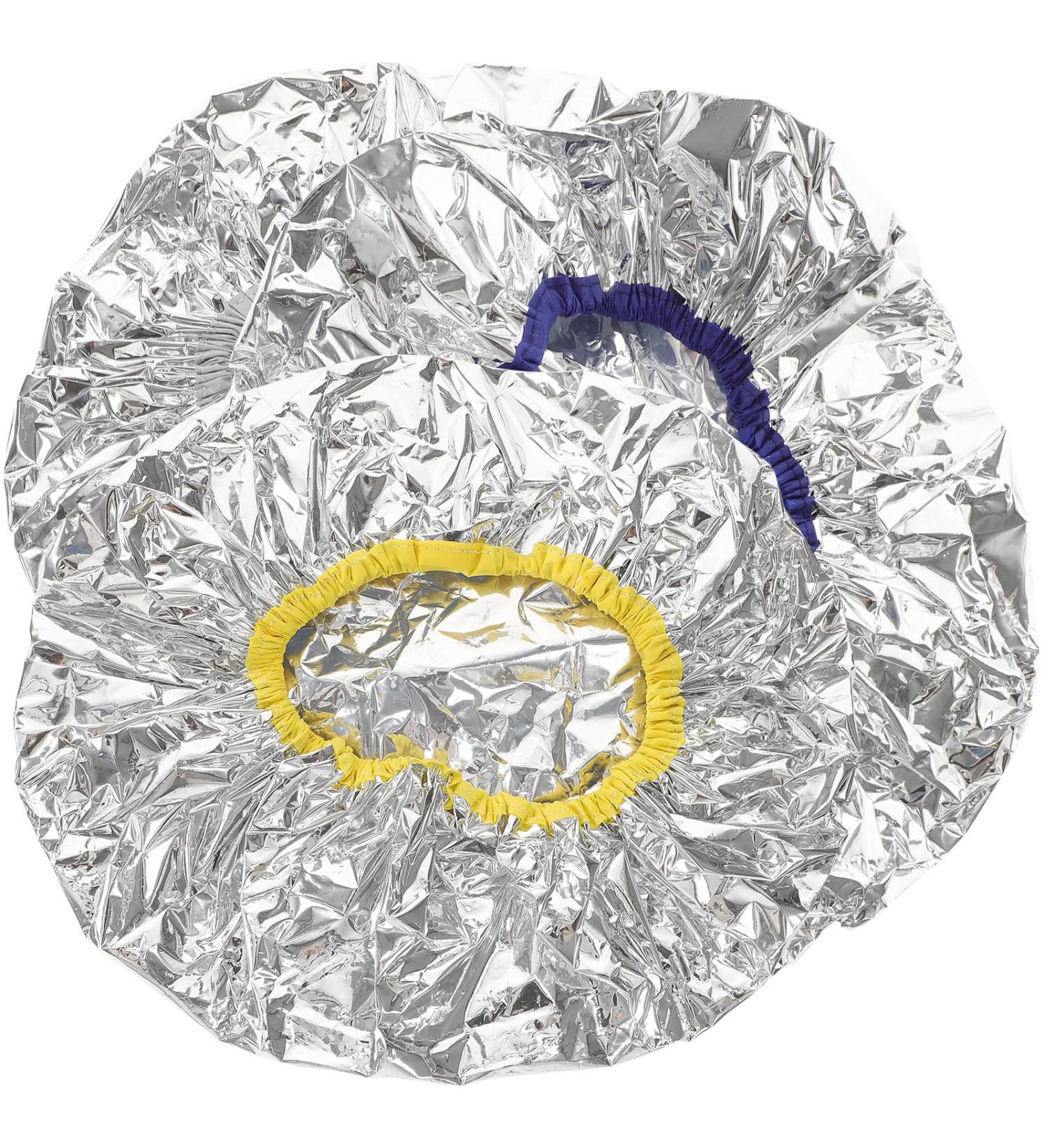 Homoyoyo Lot de 3 Bonnets Chauffants en Aluminium 30 CM pour Capillaire lastiques lectricit Bonnets Revitalisants pour Coloration et Soins en Salon de Coiffure Couleur Al atoire - Buy Online on GoSupps.com