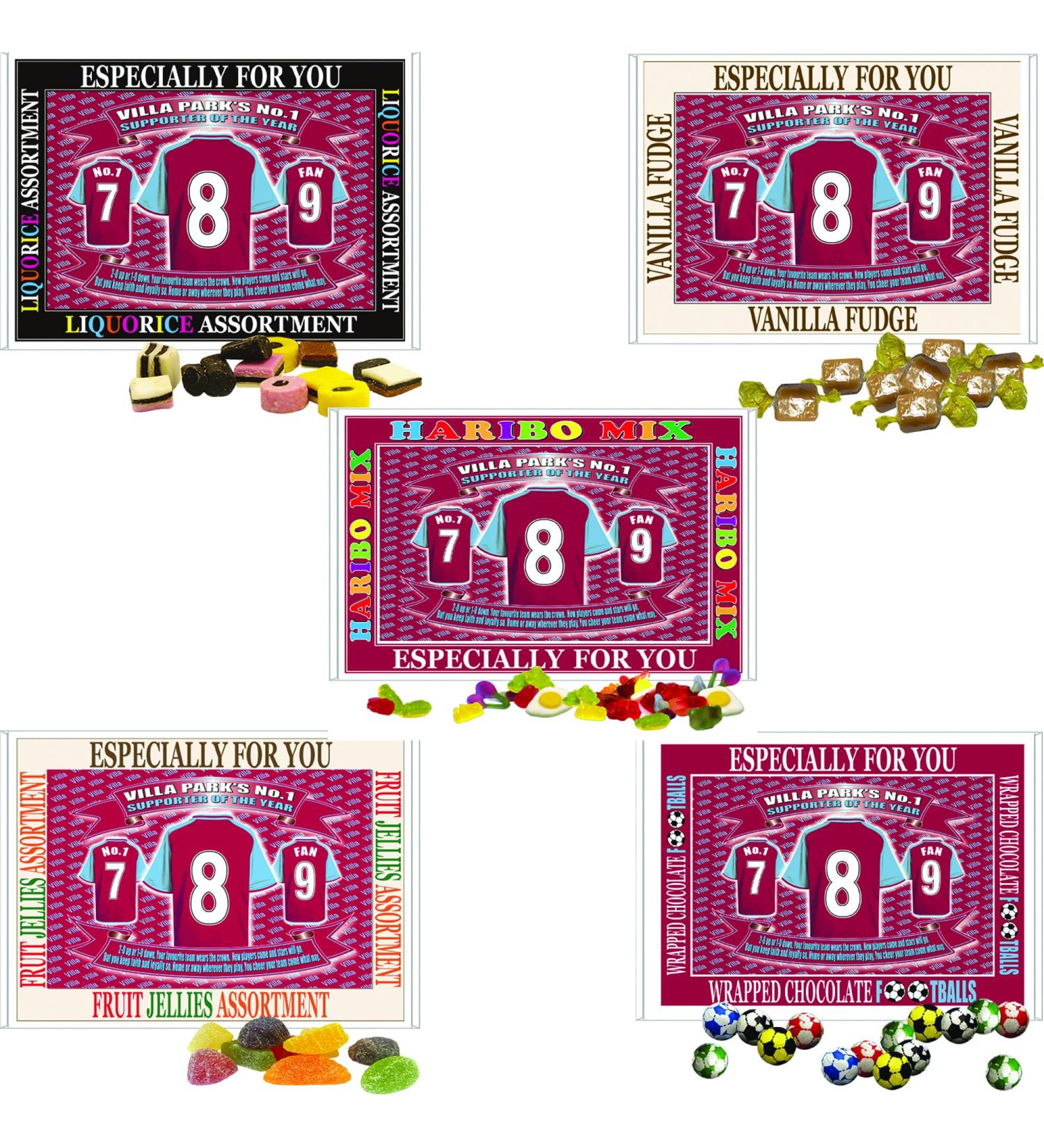 The Villa Football Shirt Gift Boxed Team-Aston Sweets - Buy Online on GoSupps.com