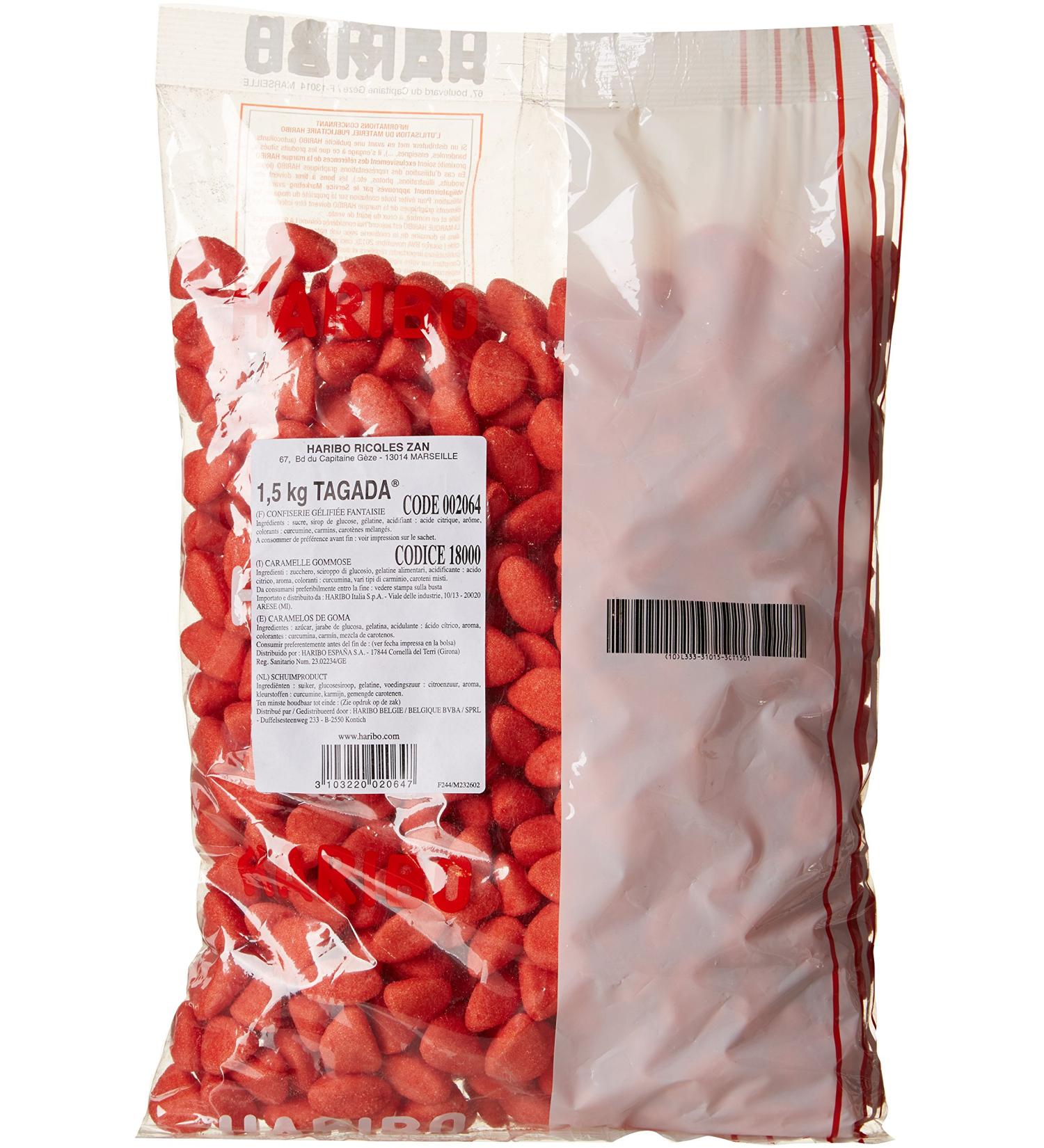 Haribo Tagada Jelly Candy 1.5 kg - Buy Online on GoSupps.com