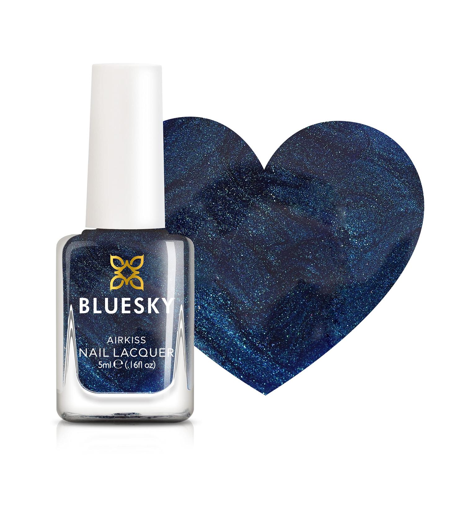 Bluesky Kids Nail Varnish TRUE BLUE Blue. Easy Peel-off Non-Toxic Water- based Odour-free Nail Polish for Kids 5ml - Buy Online on GoSupps.com