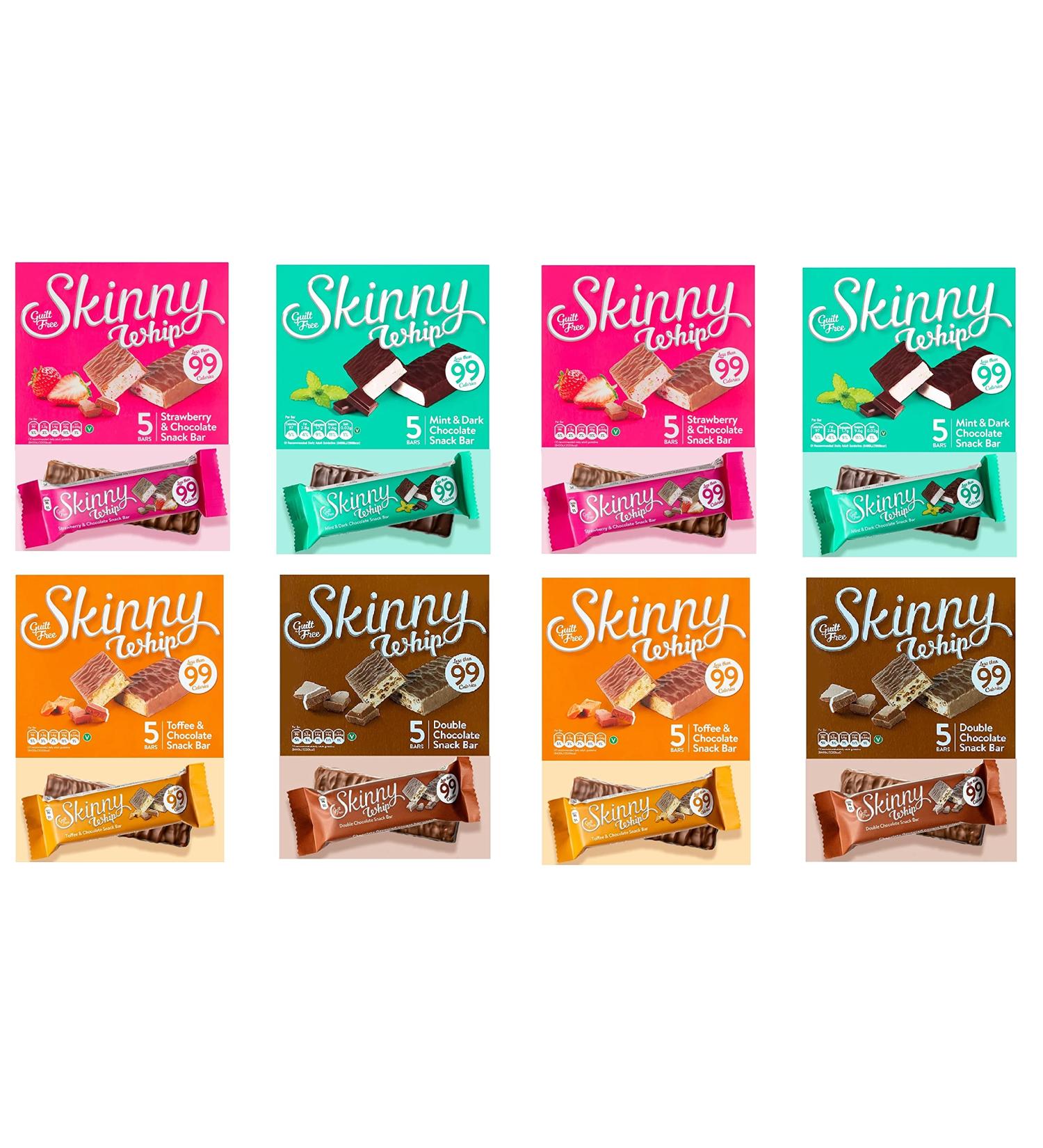 Skinny bars 8 Packs Gemengde Skinny Whip Bars - Buy Online on GoSupps.com
