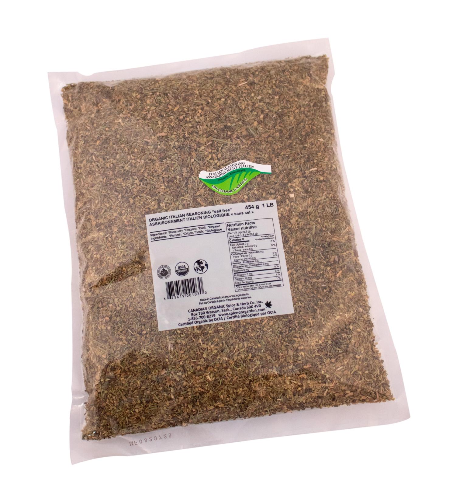 Splendor Garden organic Italian Seasoning Sf 454.0 Gram - Buy Online on GoSupps.com