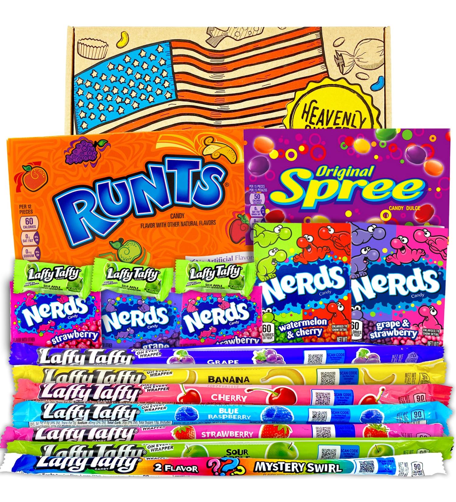 American Candy Box - All-American Nerds Candy from the USA | Heavenly Sweets - International Shipping Available - Buy Online on GoSupps.com