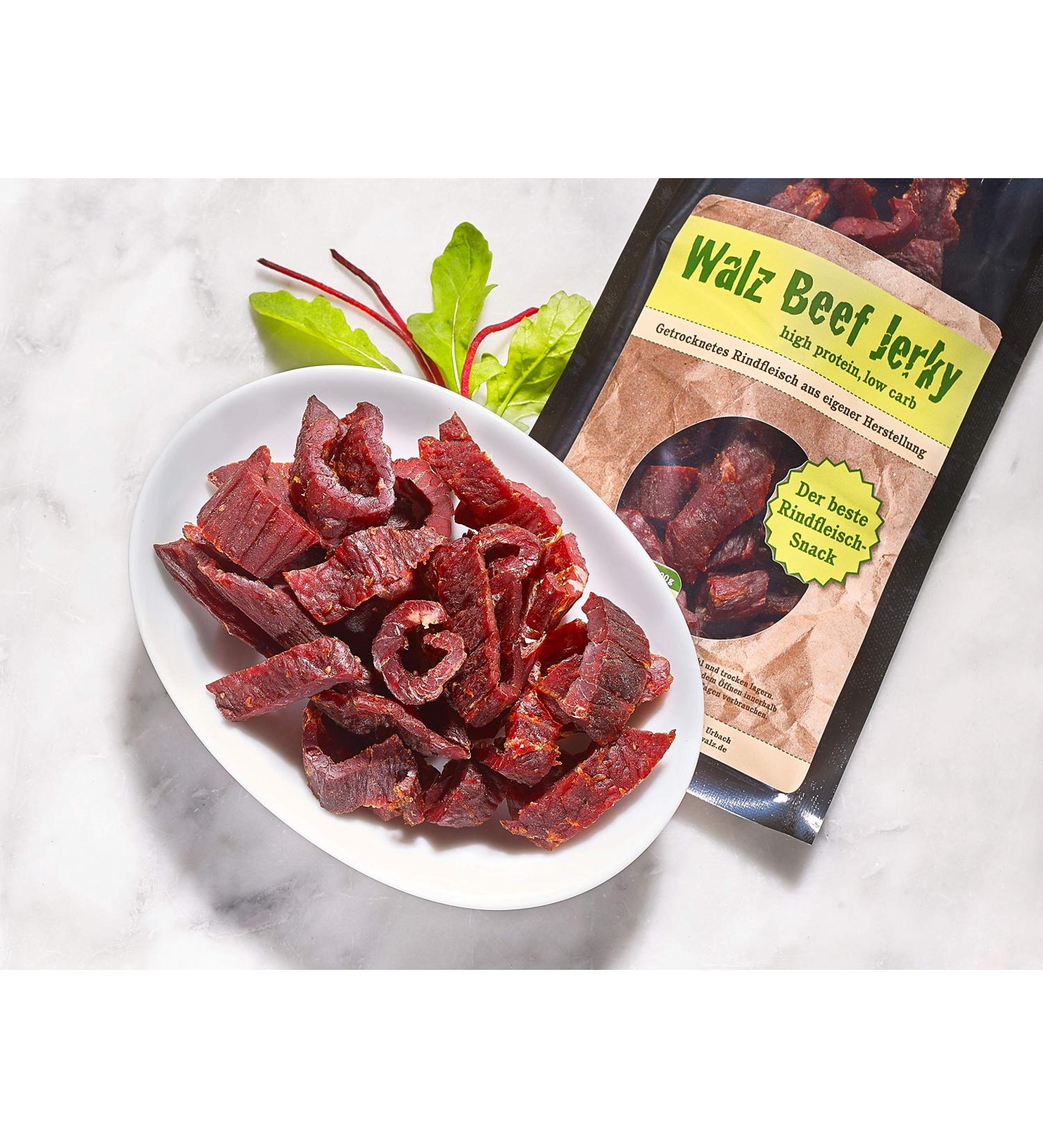 Walz Beef Jerky Pure Style 5 x 100g own production in Germany