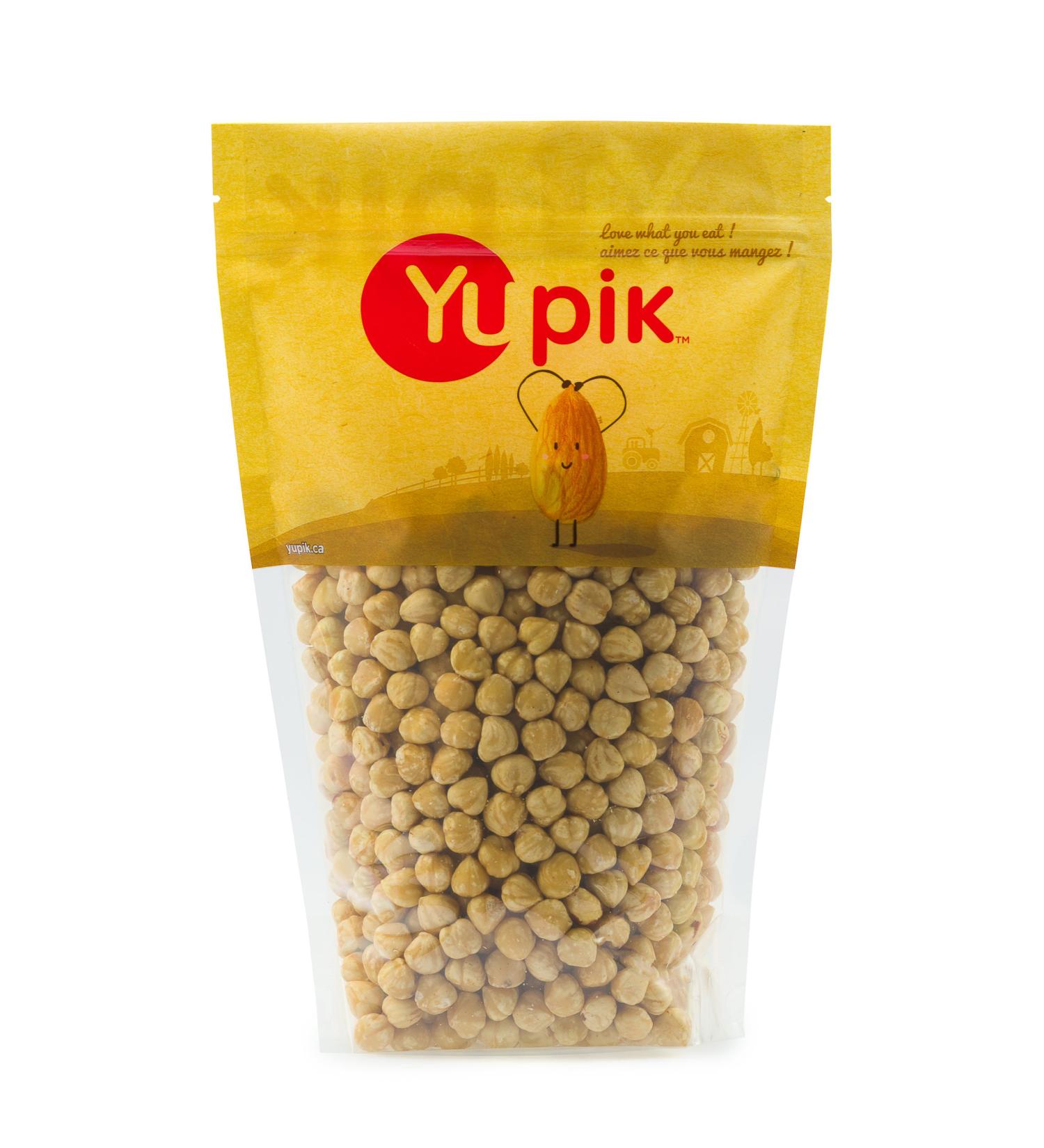 Yupik Raw Blanched Filbert Hazelnuts 2.2 lb - Premium Quality Nuts for Snacking and Baking - Buy Online on GoSupps.com