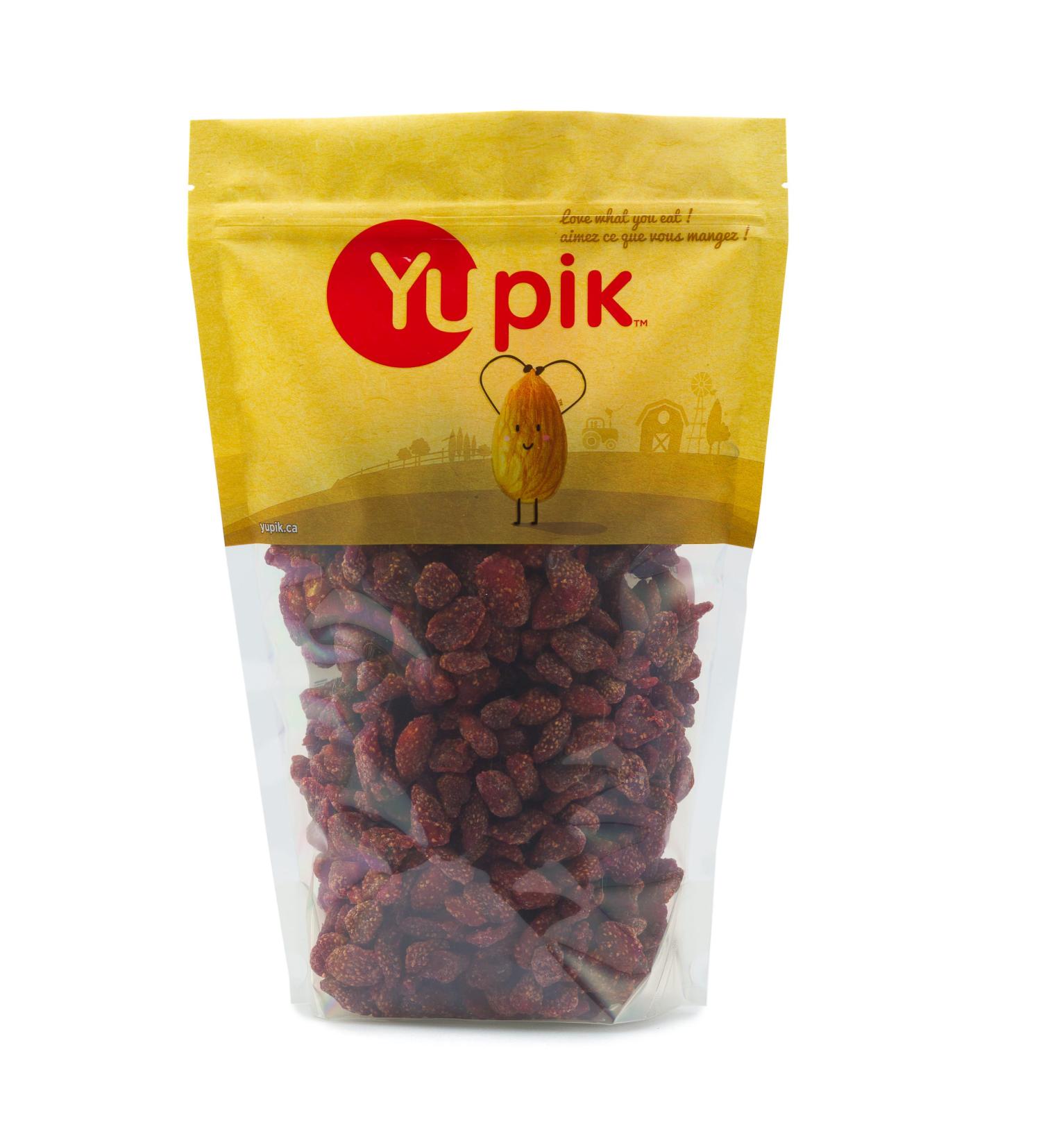 Yupik Dried Fancy Strawberries 2.2 lb - Premium Quality Dry Fruits - Buy Online on GoSupps.com