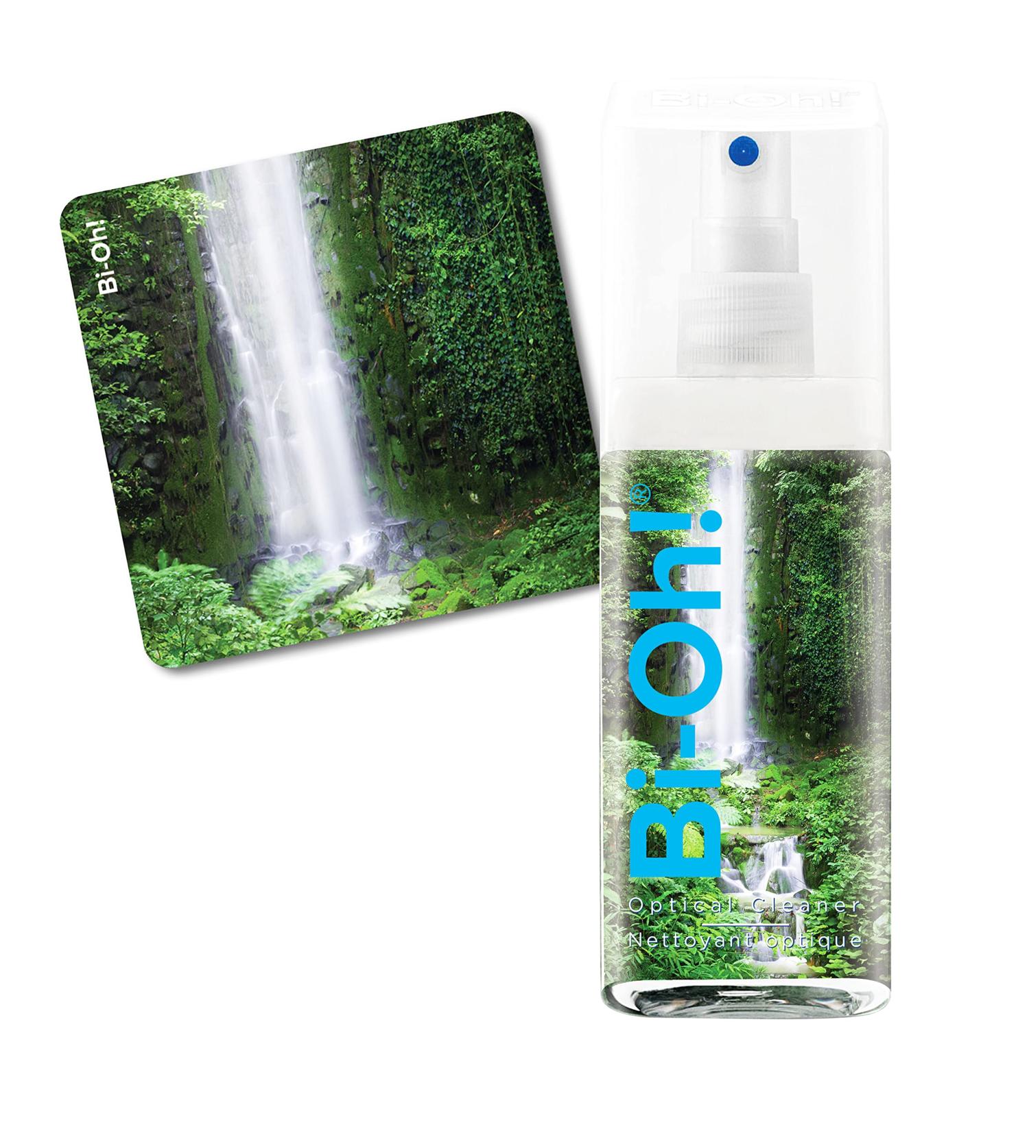 Eye Glasses Cleaner Kit with Microfibre Cloth - Odourless Eyeglass Cleaner Biodegradable Lens Cleaner- Glass Cleaner Spray 40ml (1.35oz) Jungle - Buy Online on GoSupps.com