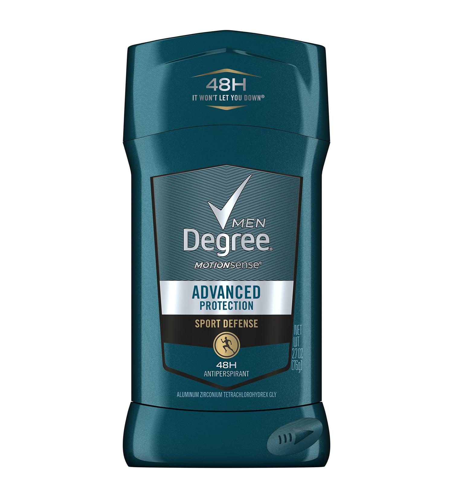 Degree Men MotionSense Antiperspirant Sport Defense 2.7 oz | Sweat Protection for Active Men - Buy Online on GoSupps.com