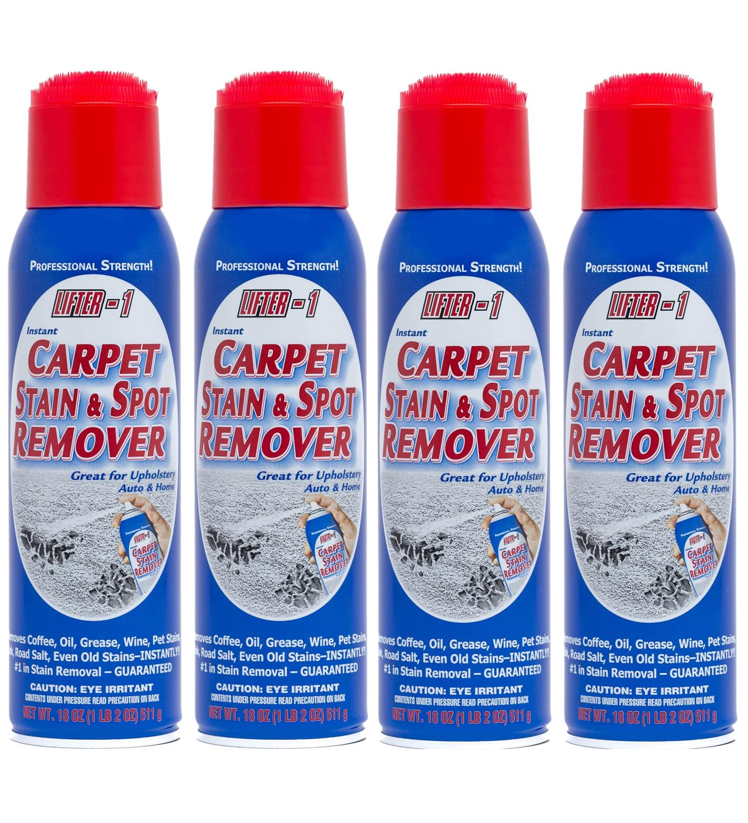 18 Oz. Lifter 1 Carpet Stain & Spot Remover (Bundle of 4 Cans)