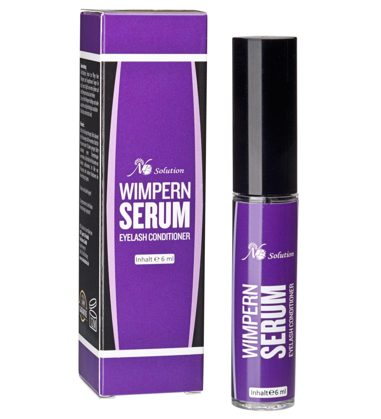 Eyelash Growth Serum 6 ml | Lengthen Eyelashes & Eyebrows | Bulk Pack Enhancer - Buy Online on GoSupps.com
