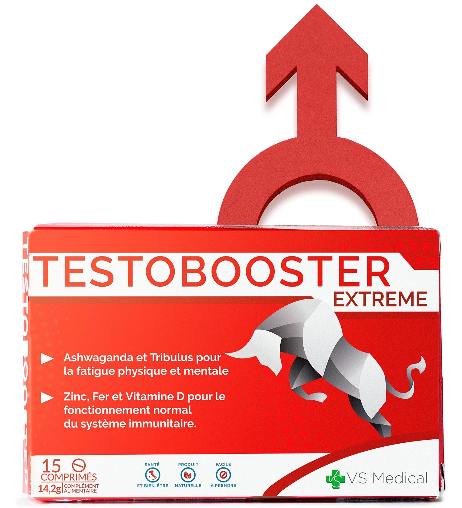 VS Medical Testobooster Extreme - Supplement for Men Immediate Ultra Strong Effect Improves Performance Stamina and Strength 100% Natural and Safe Pocket Packaging - Buy Online on GoSupps.com