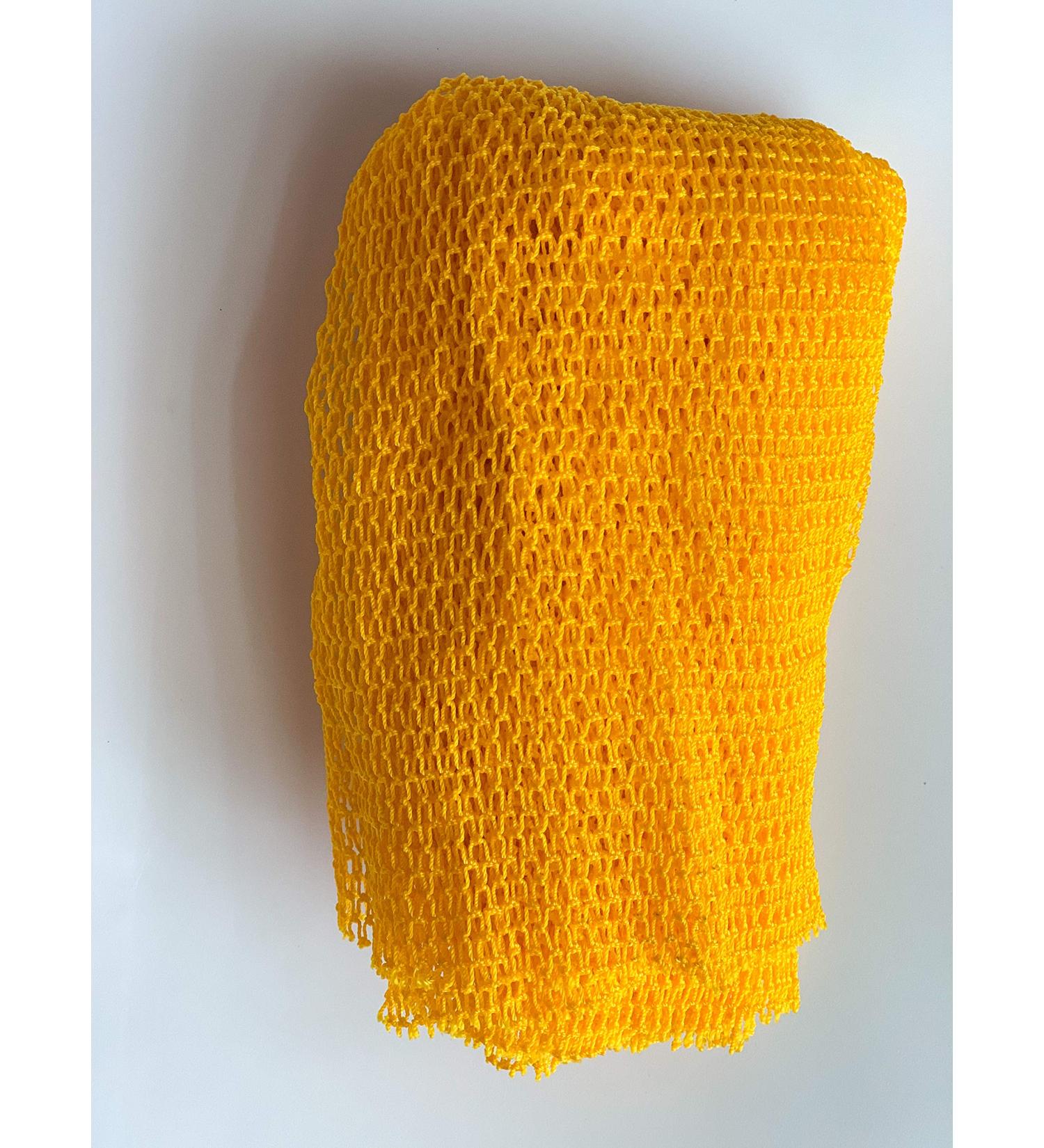 African Exfoliating Sponge - Sapo Sponge (Yellow) | Natural Bath Sponge - Buy Online on GoSupps.com