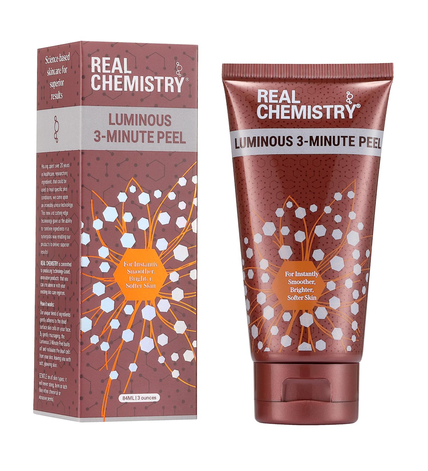 Real Chemistry Luminous 3-Minute Peel 84ML 3 Ounce (Pack of 1)